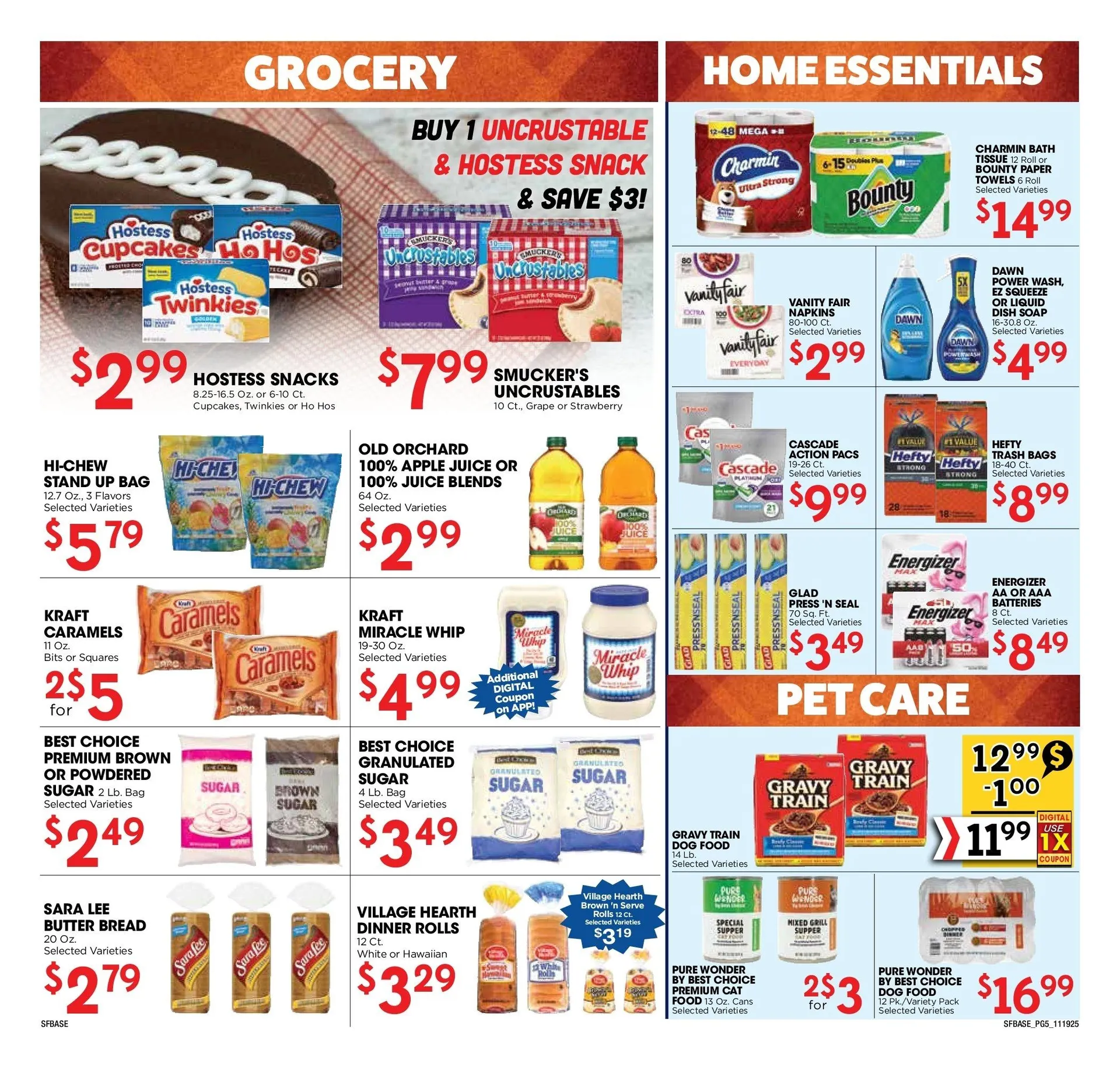 Weekly promotion Sunshine Foods Sales spanning from November 19 to December 2 2025 - Page 5 for Catalogue 365