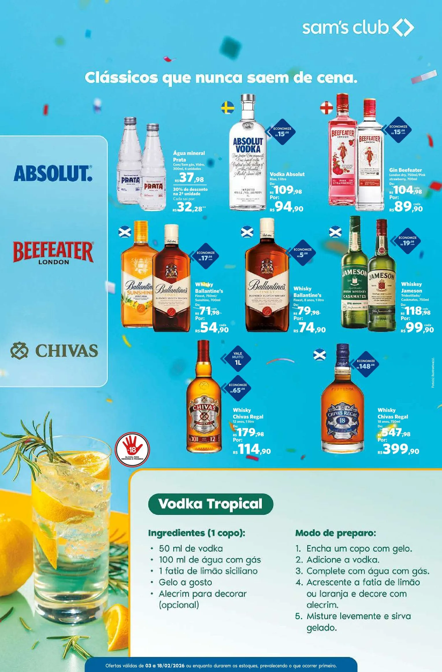 Encarte de Folhetos Sam's Club 3 de fevereiro até 18 de fevereiro 2026 - Pagina 5
