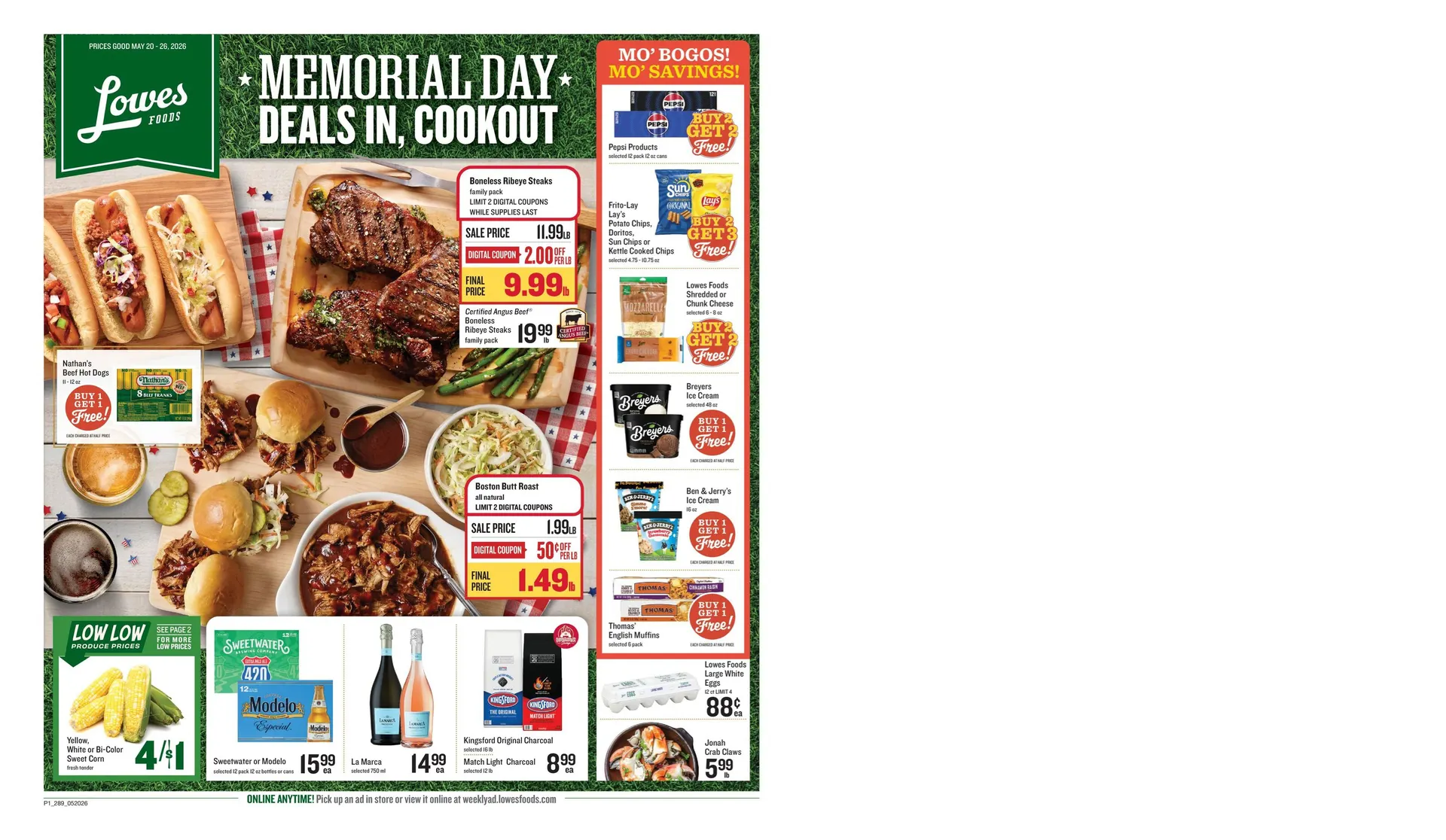 Weekly ad Lowes Foods Sales from May 20 to May 26 2026 - Page 8
