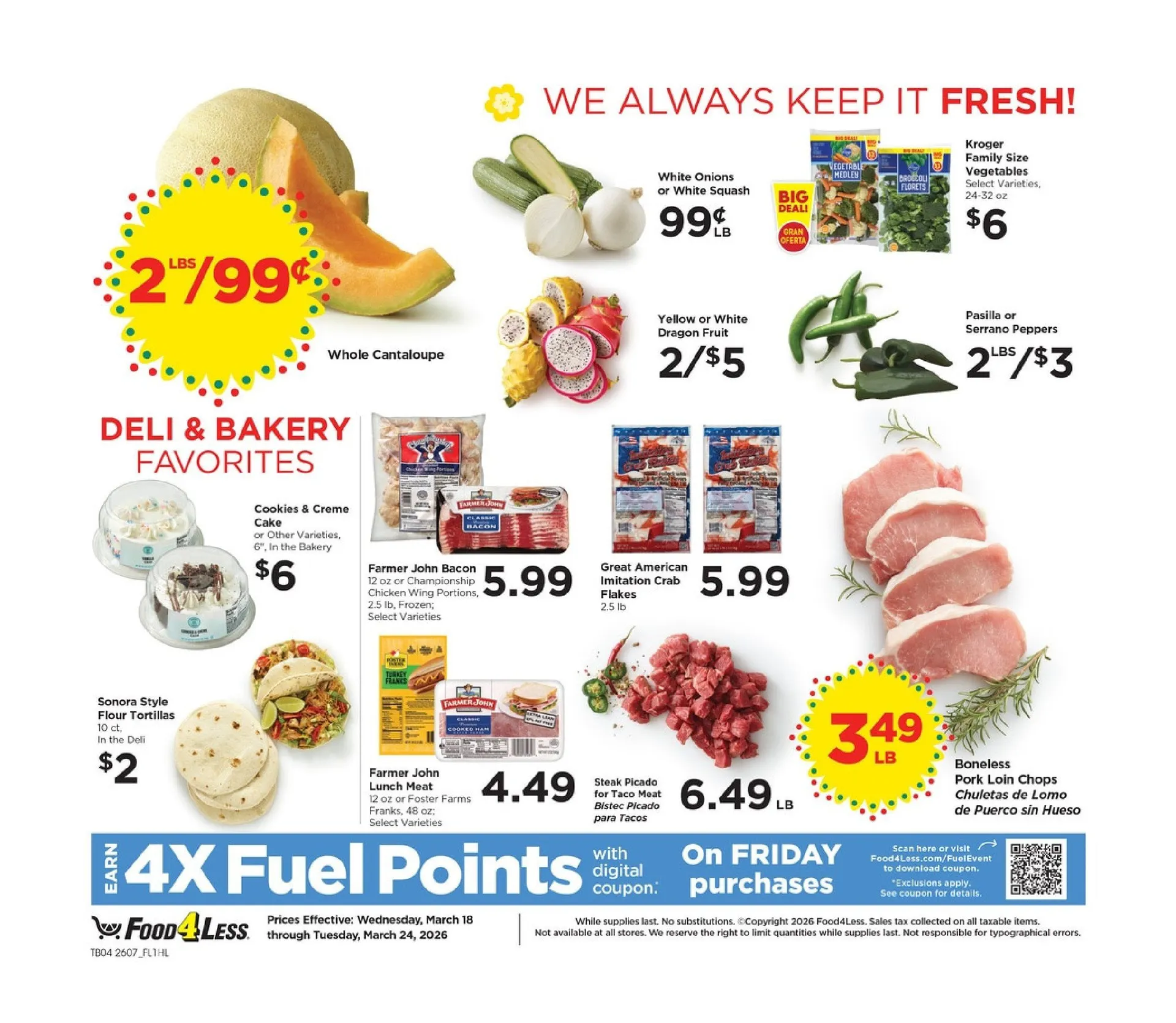 Weekly ad Food 4 Less weekly ads from March 18 to March 24 2026 - Page 5