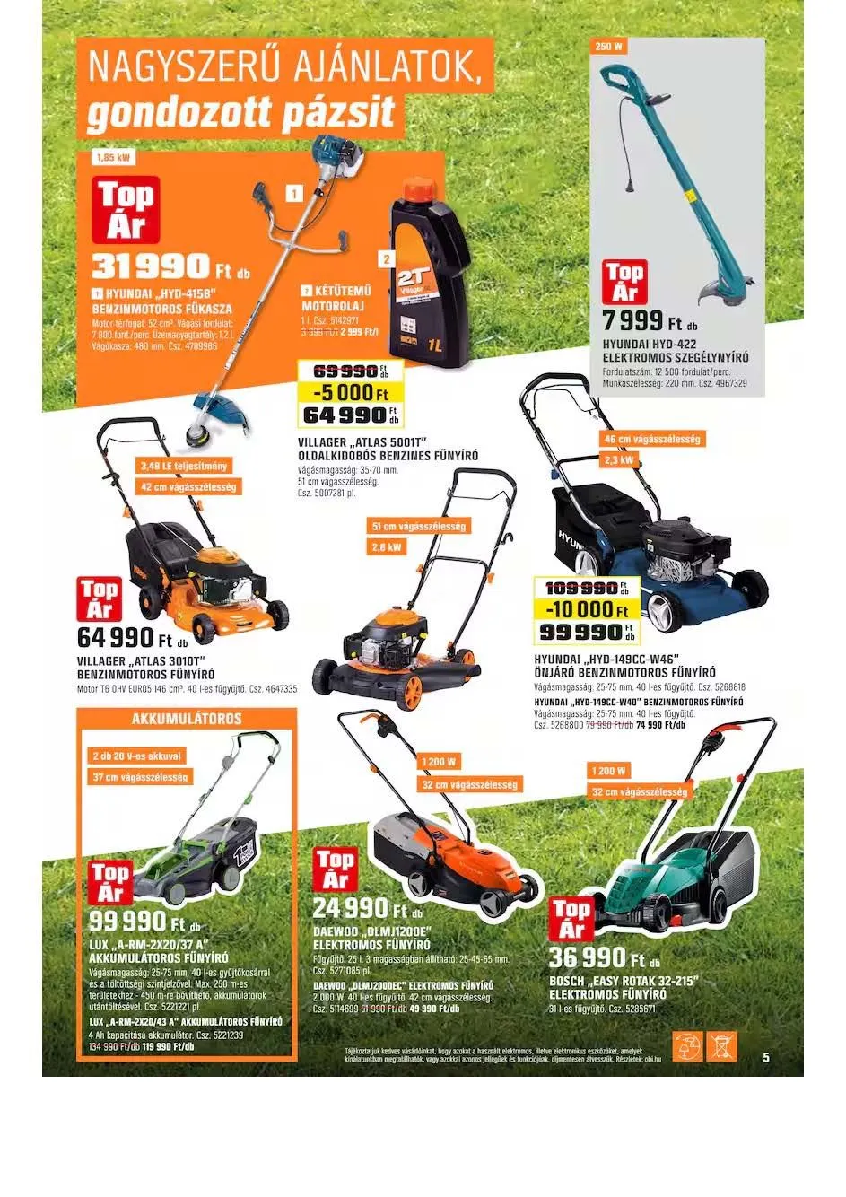 Katalógus OBI június 3.-tól június 30.-ig 2025. - Oldal 5