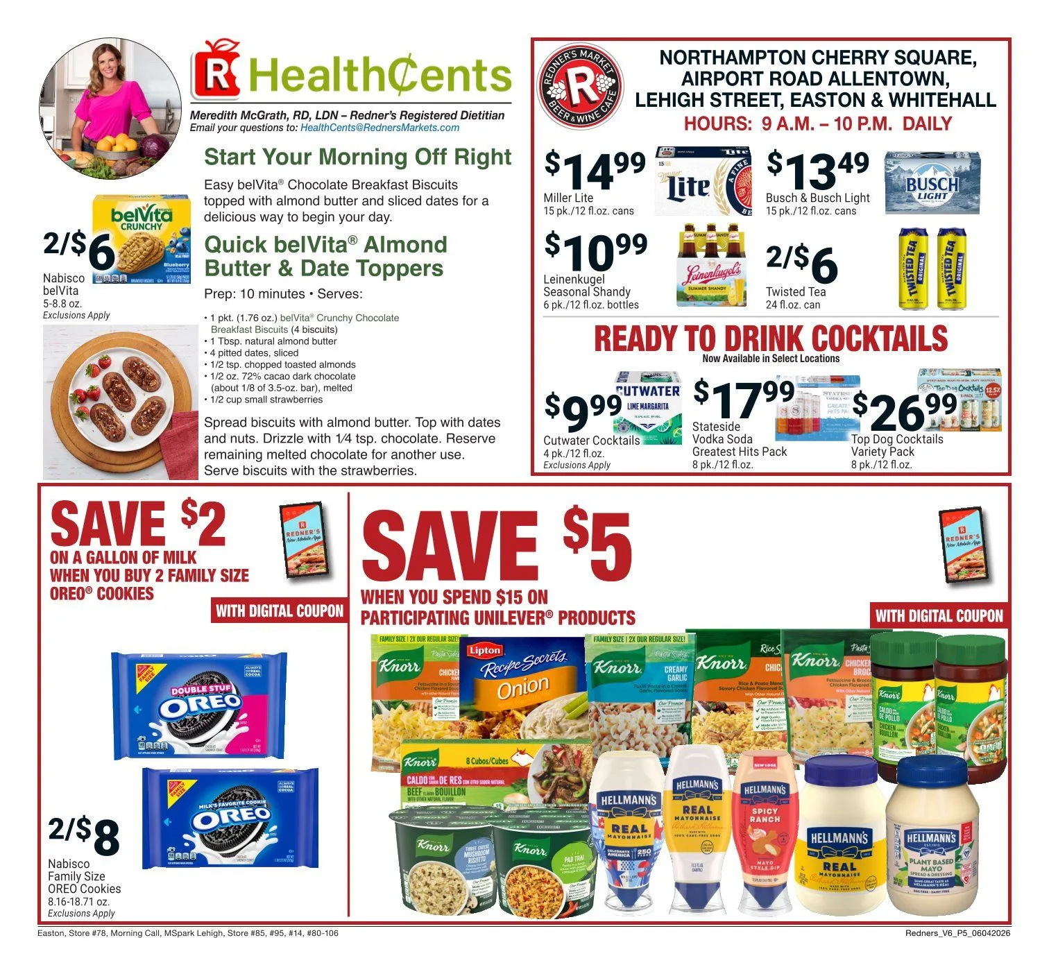 Weekly ad Redner's Market Sales from June 4 to June 10 2026 - Page 5