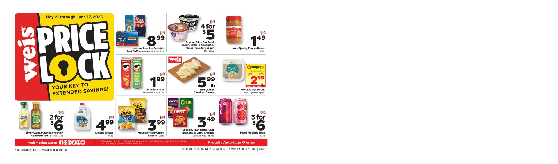 Weekly promotion Weis Sales spanning from May 21 to May 27 2026 - Page 5 for Catalogue 365