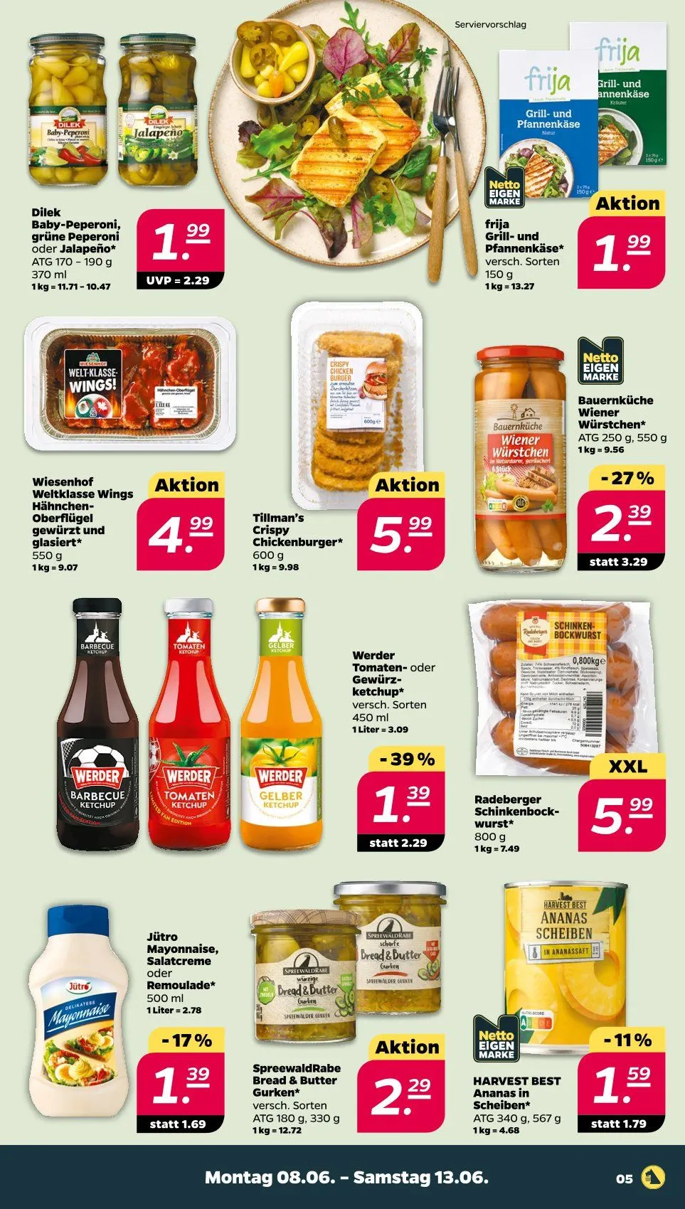 Netto Prospekte von 8. Juni bis 13. Juni 2026 - Prospekt seite 5