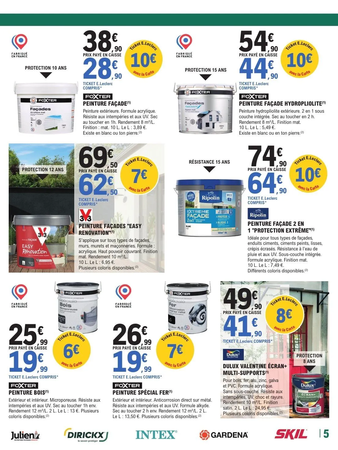 Catalogues E.Leclerc Brico  du 21 avril au 9 mai 2026 - Catalogue page 5