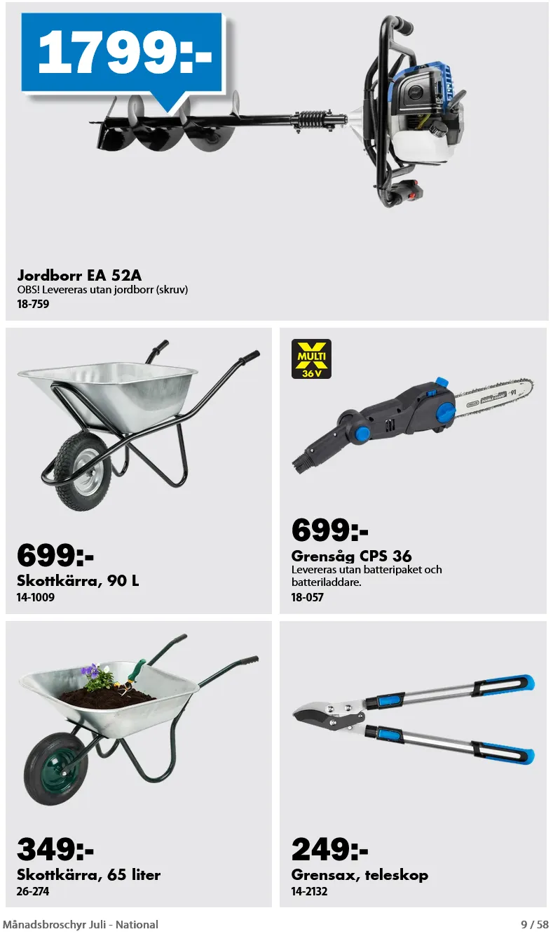 Biltema från 24 juni till 23 juli 2026 - Reklamblad sidor 5