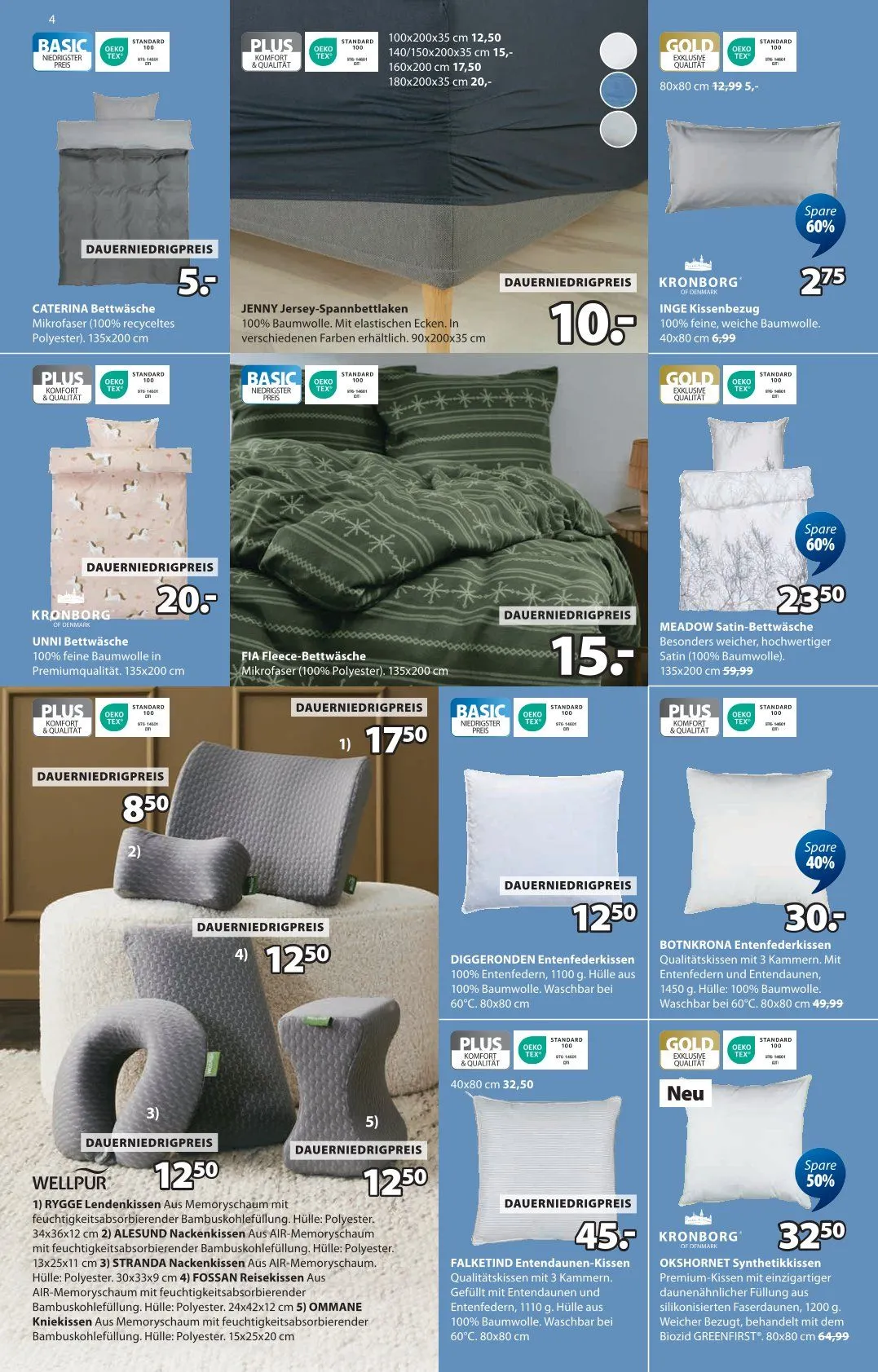 JYSK Prospekte von 19. September bis 18. Oktober 2025 - Prospekt seite 4