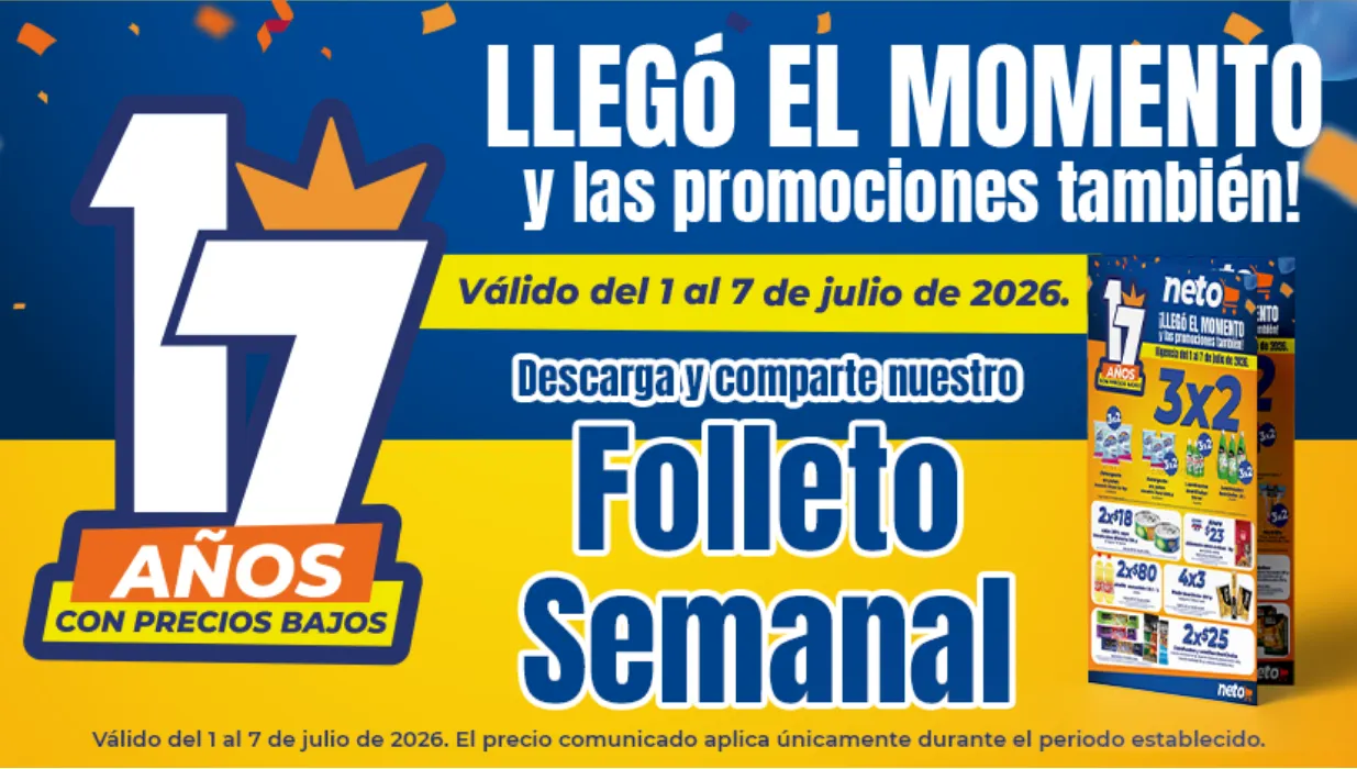 Catálogo de Tiendas Neto Ofertas 1 de julio al 7 de julio 2026 - Pagina 2