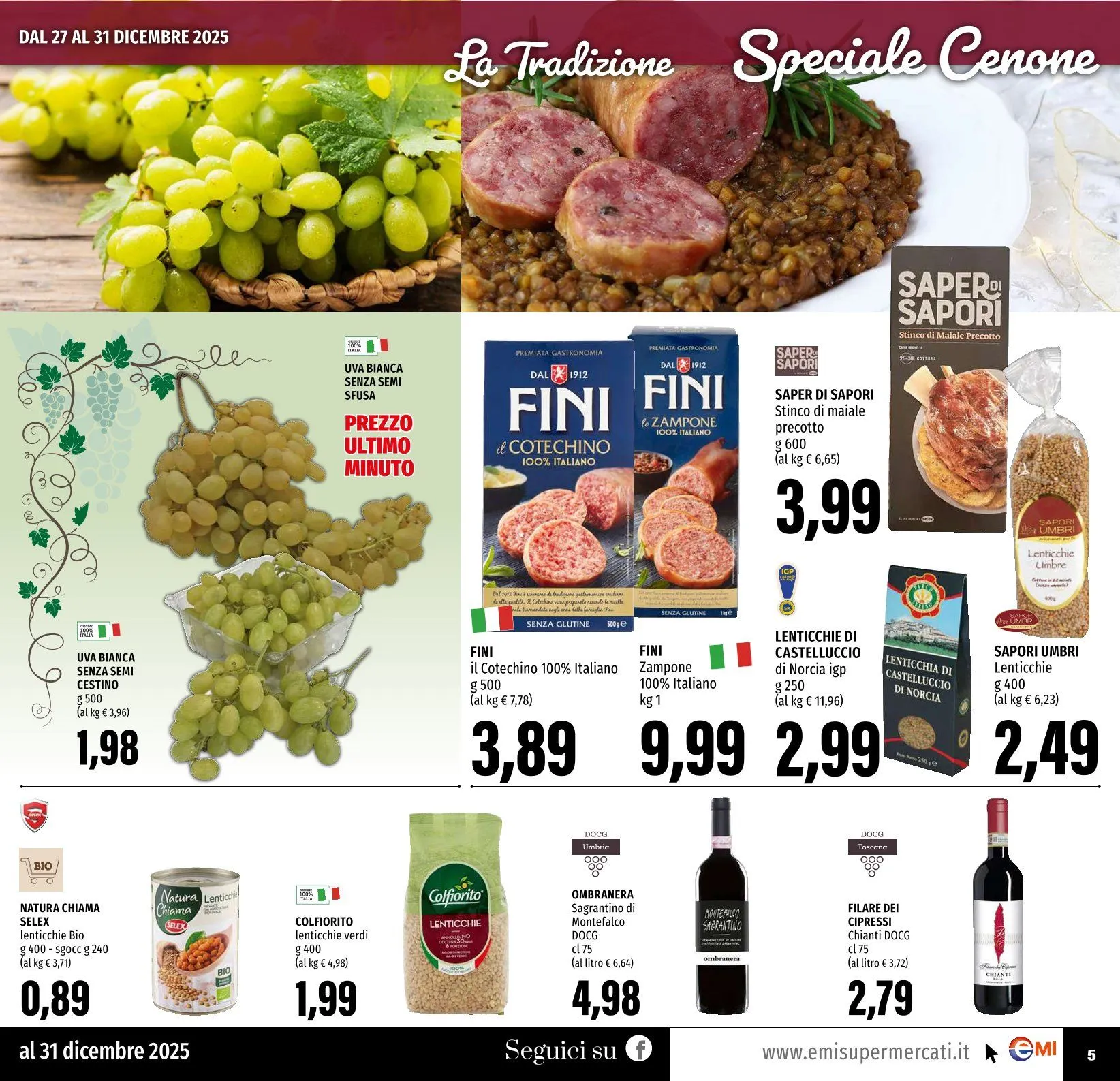 Emi Supermercati Volantino da 26 dicembre a 31 dicembre di 2025 - Pagina del volantino 5