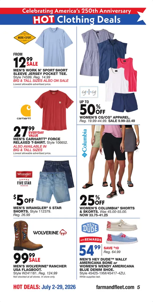 Weekly ad  Blain's Farm & Fleet Sales from July 2 to July 29 2026 - Page 5