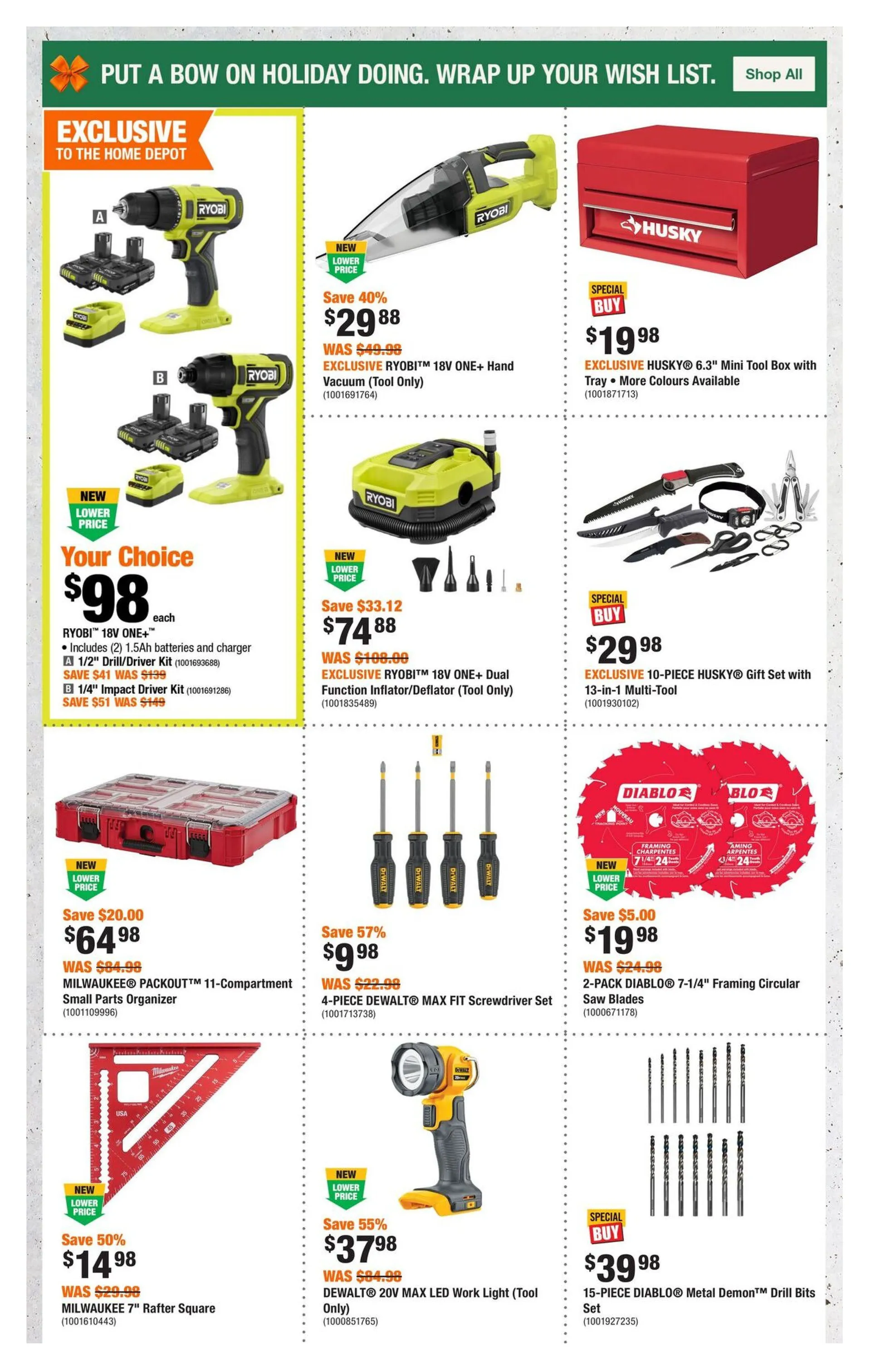 The Home Depot Sales from November 6 to November 19 2025 - flyer page 5