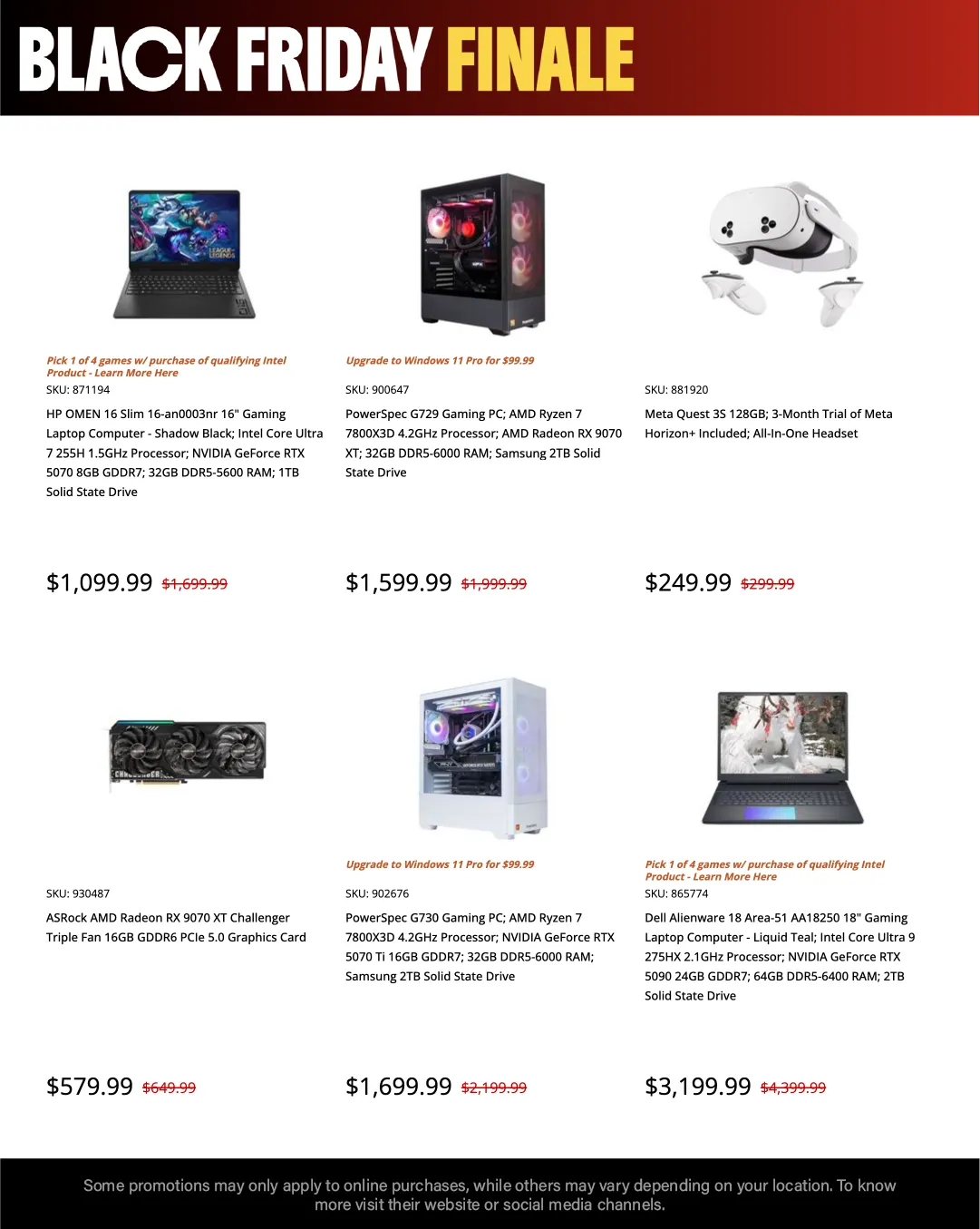 Weekly ad  Micro Center Sales from November 28 to December 11 2025 - Page 5
