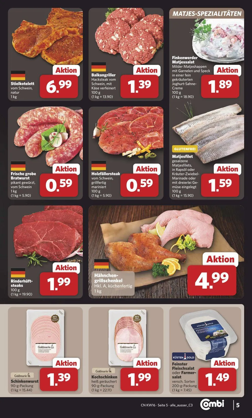 Combi Angebote von 13. April bis 18. April 2026 - Prospekt seite 5