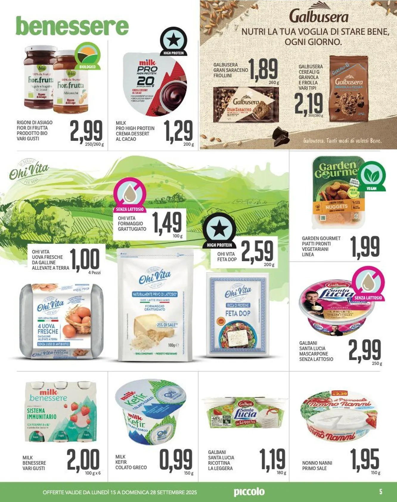 Volantini Piccolo da 15 settembre a 28 settembre di 2025 - Pagina del volantino 5
