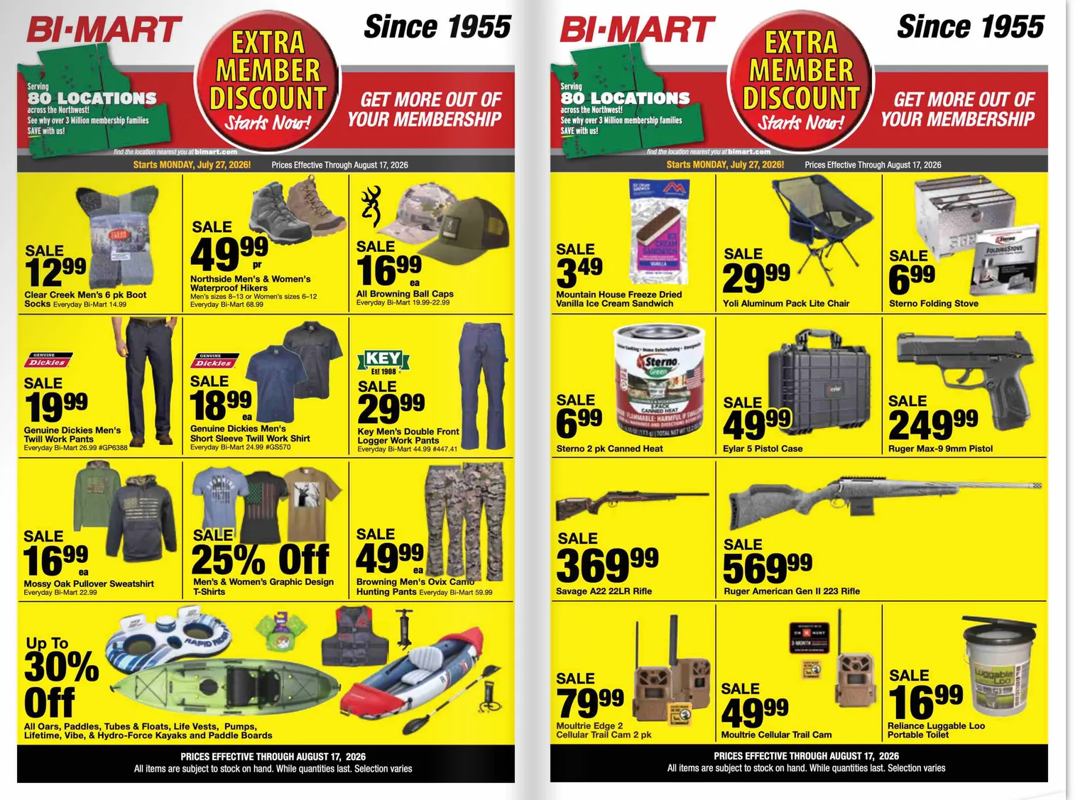 Weekly ad BI-MART Sales from July 27 to August 17 2026 - Page 5