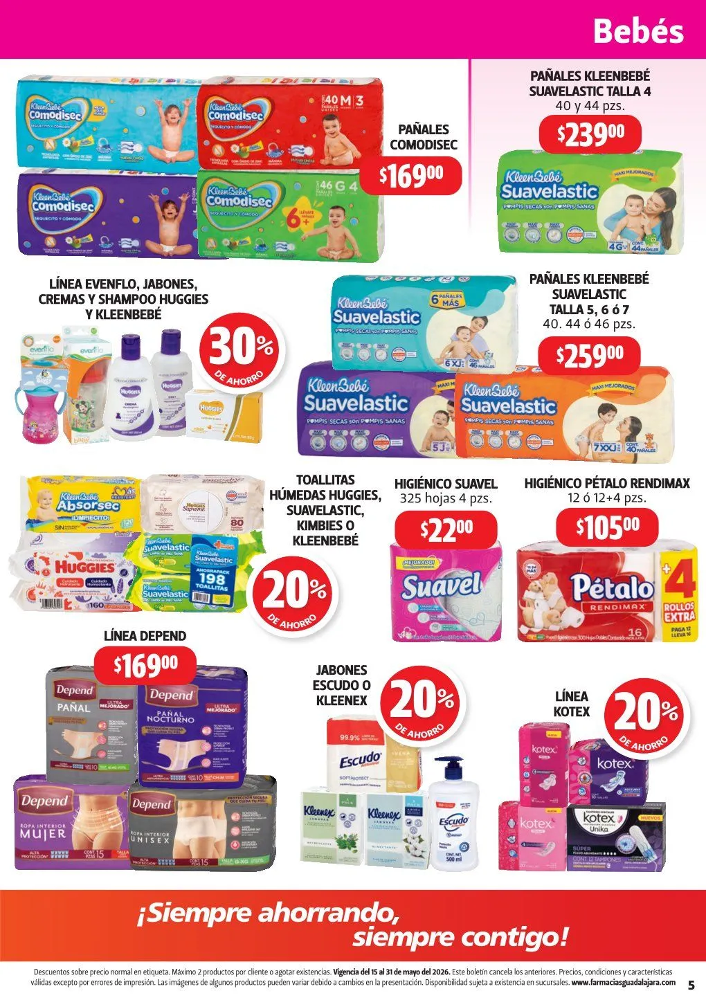 Catálogo de Ofertas Farmacia Guadalajara 15 de mayo al 31 de mayo 2026 - Pagina 5