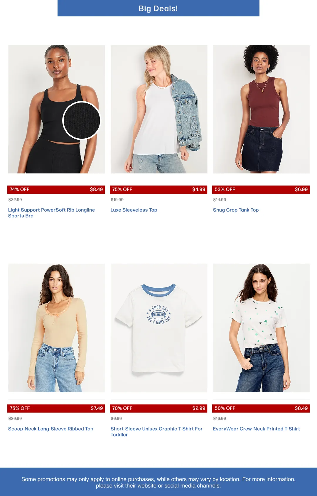 Weekly ad Old Navy Sales from April 6 to April 26 2026 - Page 5