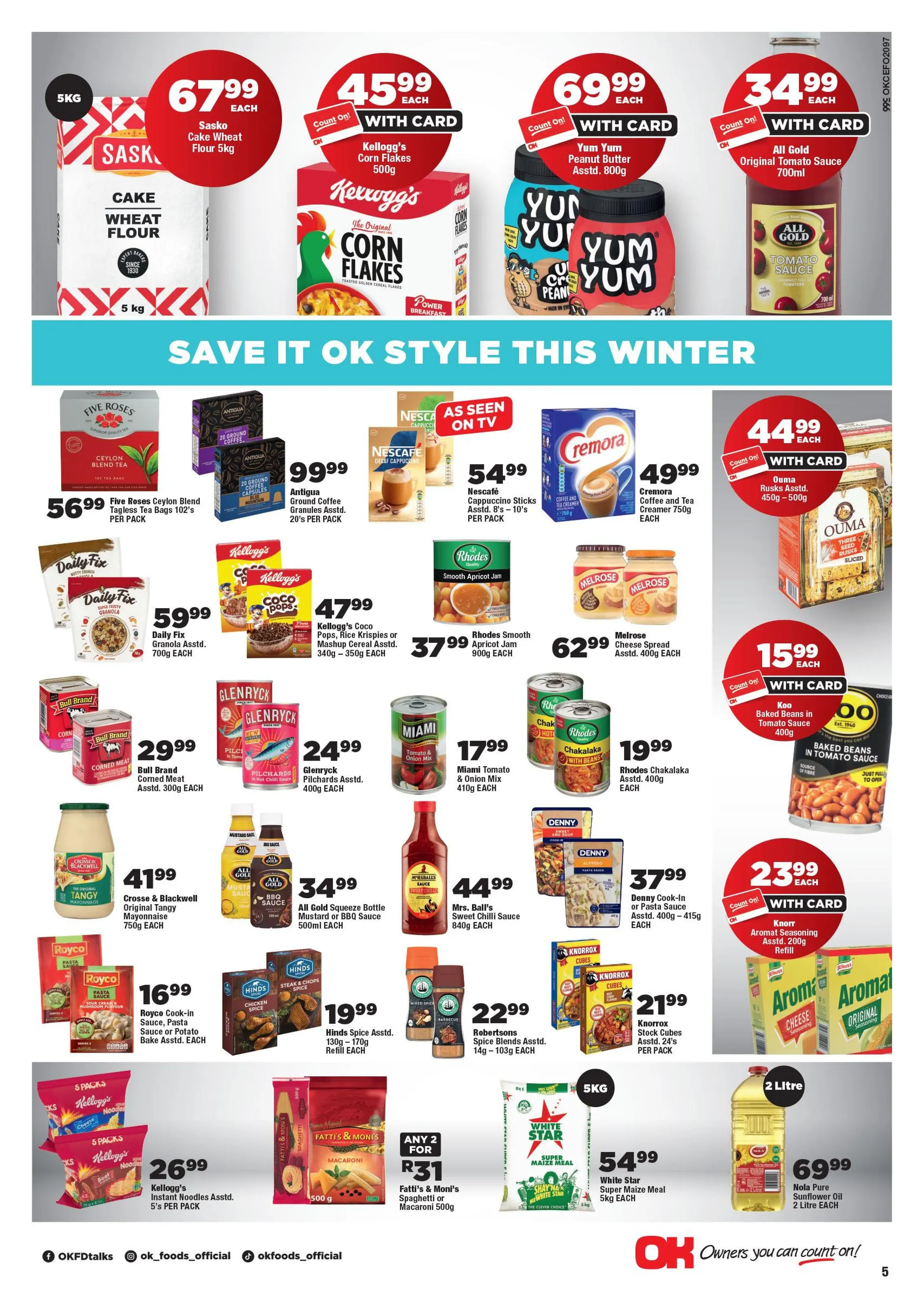 OK Foods Sales from 24 June to 12 July 2026 - Catalogue Page 5