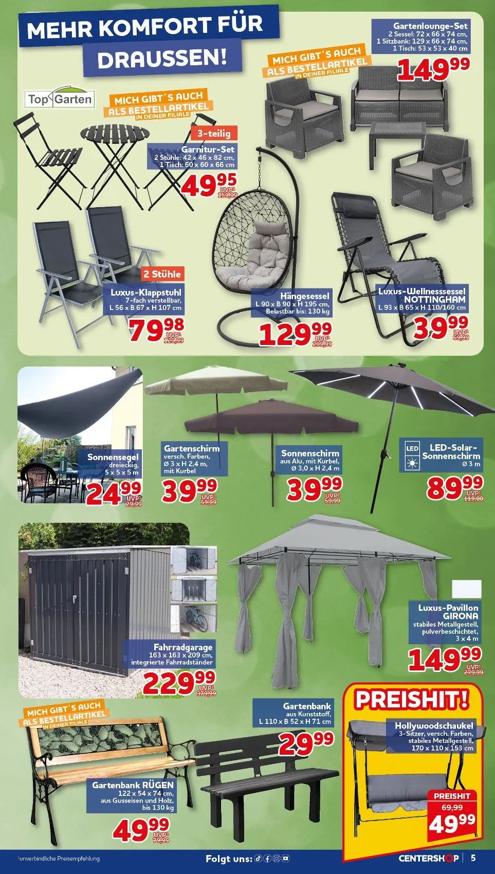  CENTERSHOP Angebote von 26. Mai bis 30. Mai 2026 - Prospekt seite 5