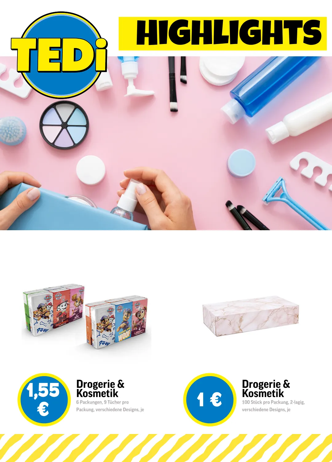 TEDi Angebote von 31. März bis 20. April 2026 - Prospekt seite 1