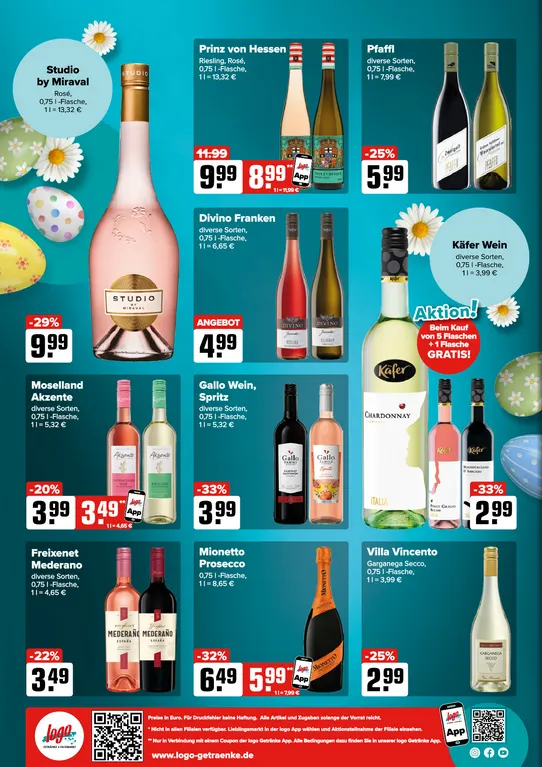 Logo Getränkemarkt Prospekte von 23. März bis 28. März 2026 - Prospekt seite 5