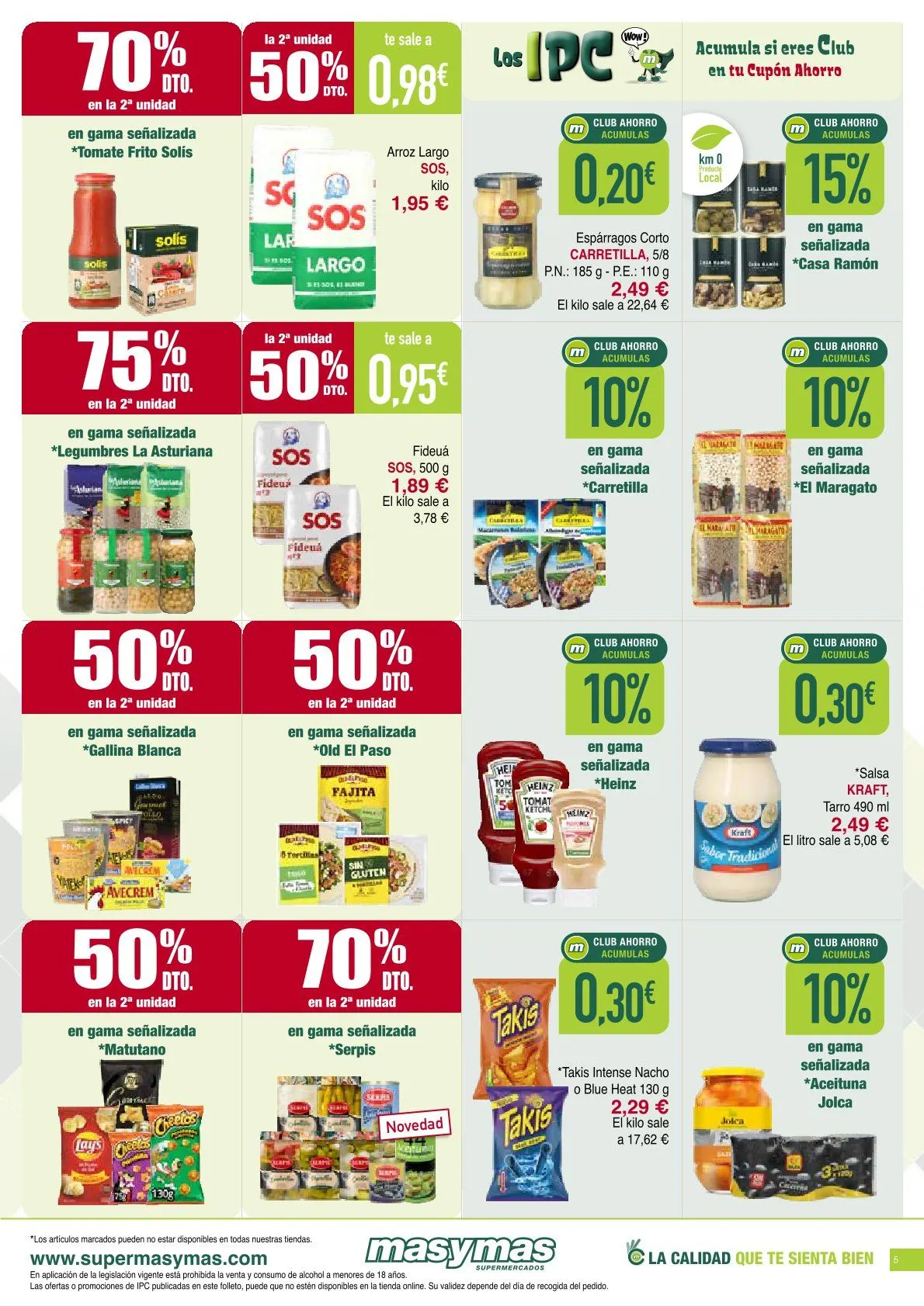 Catálogo de Supermercados Masymas Ofertas 26 de abril al 29 de abril 2026 - Página 5
