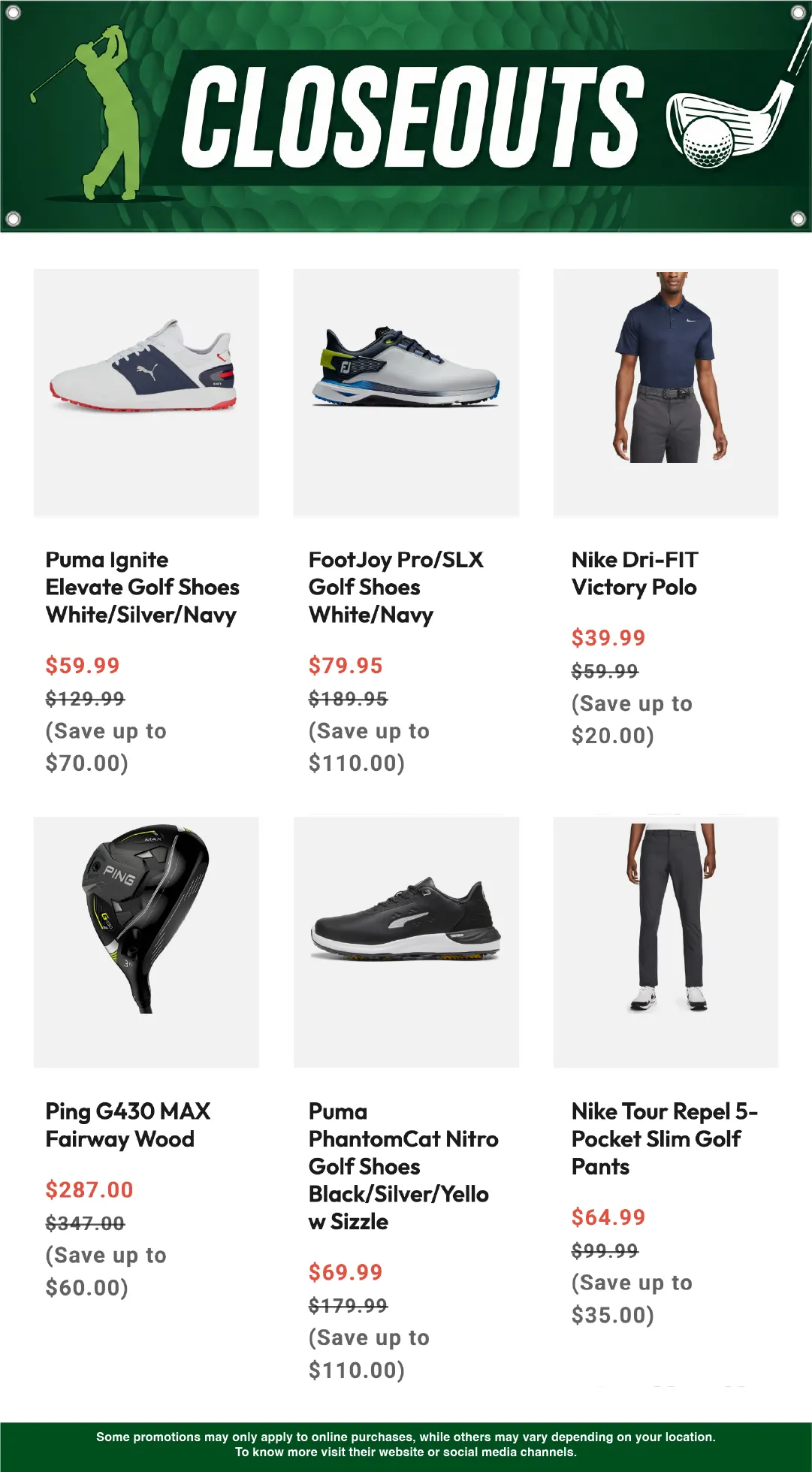 Weekly ad Golf Discount  Sales from March 5 to March 25 2026 - Page 4