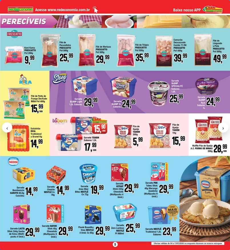 Encarte de Folhetos Redeconomia 5 de março até 6 de março 2026 - Pagina 5