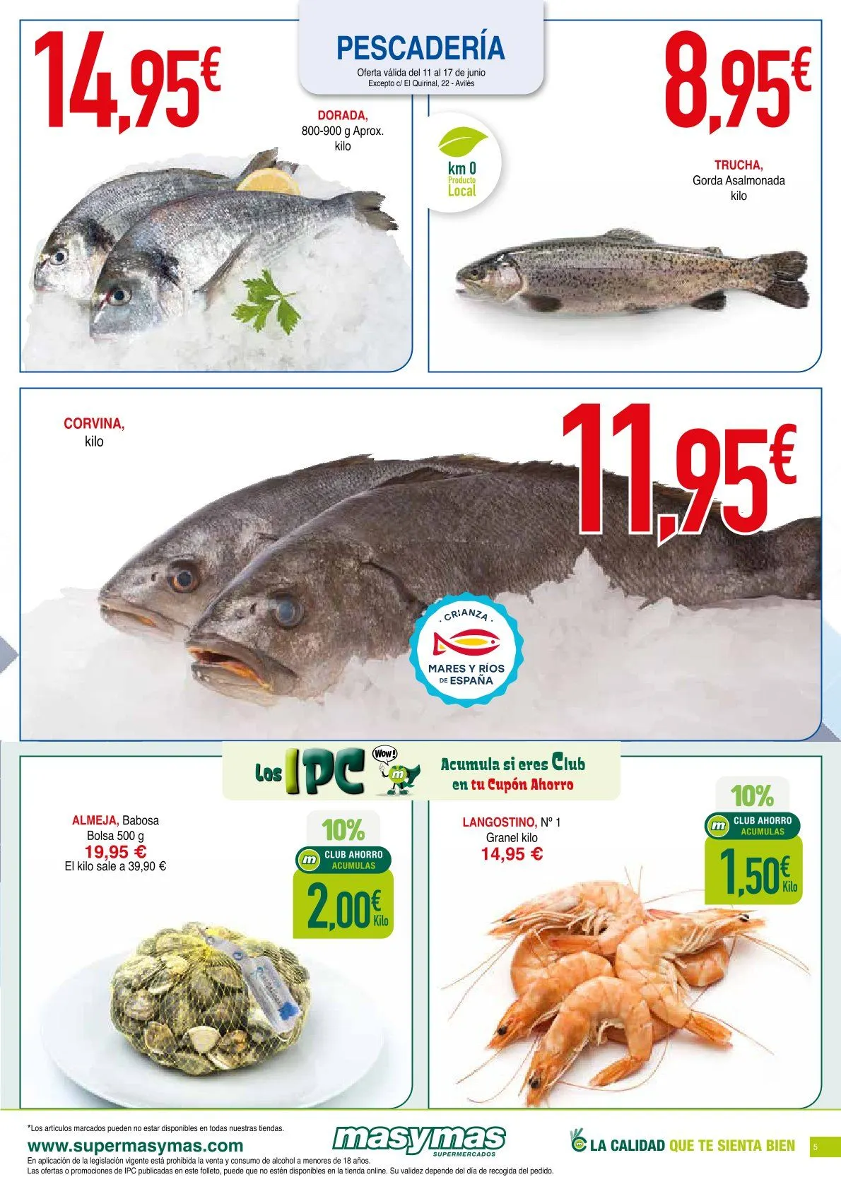 Catálogo de Supermercados masymas Ofertas 11 de junio al 17 de junio 2026 - Página 5