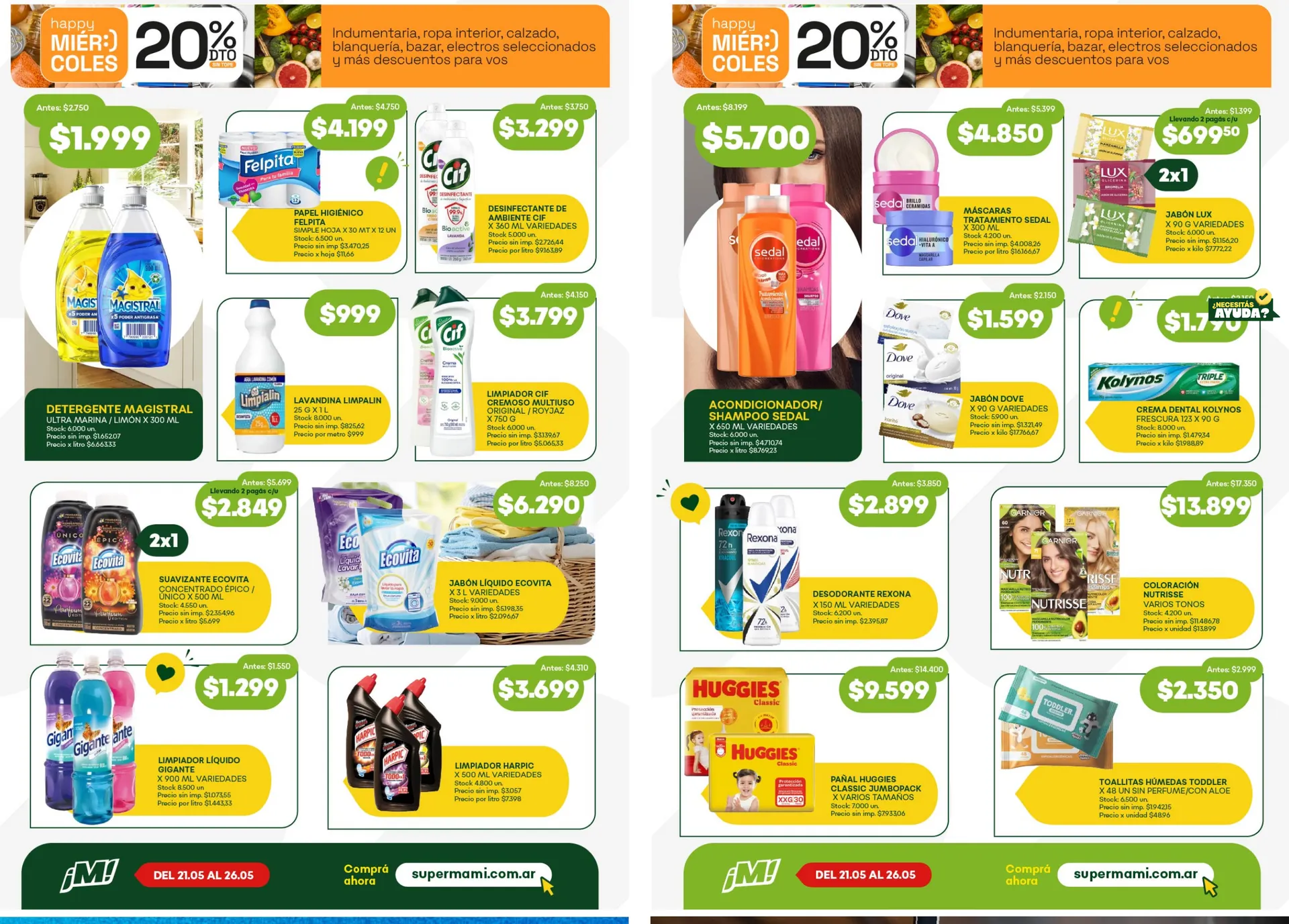 Ofertas de Ofertas Super Mami  20 de mayo al 26 de mayo 2026 - Página 5 del catálogo