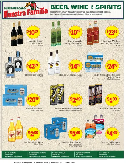 Weekly ad Supermercado Nuestra Familia Sales from January 11 to January 17 2026 - Page 5