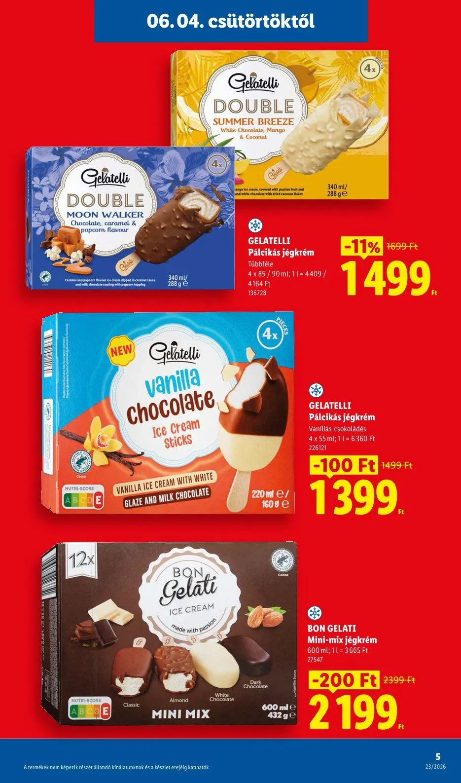 Katalógus Lidl legfrissebb ajánlatai június 4.-tól június 10.-ig 2026. - Oldal 5