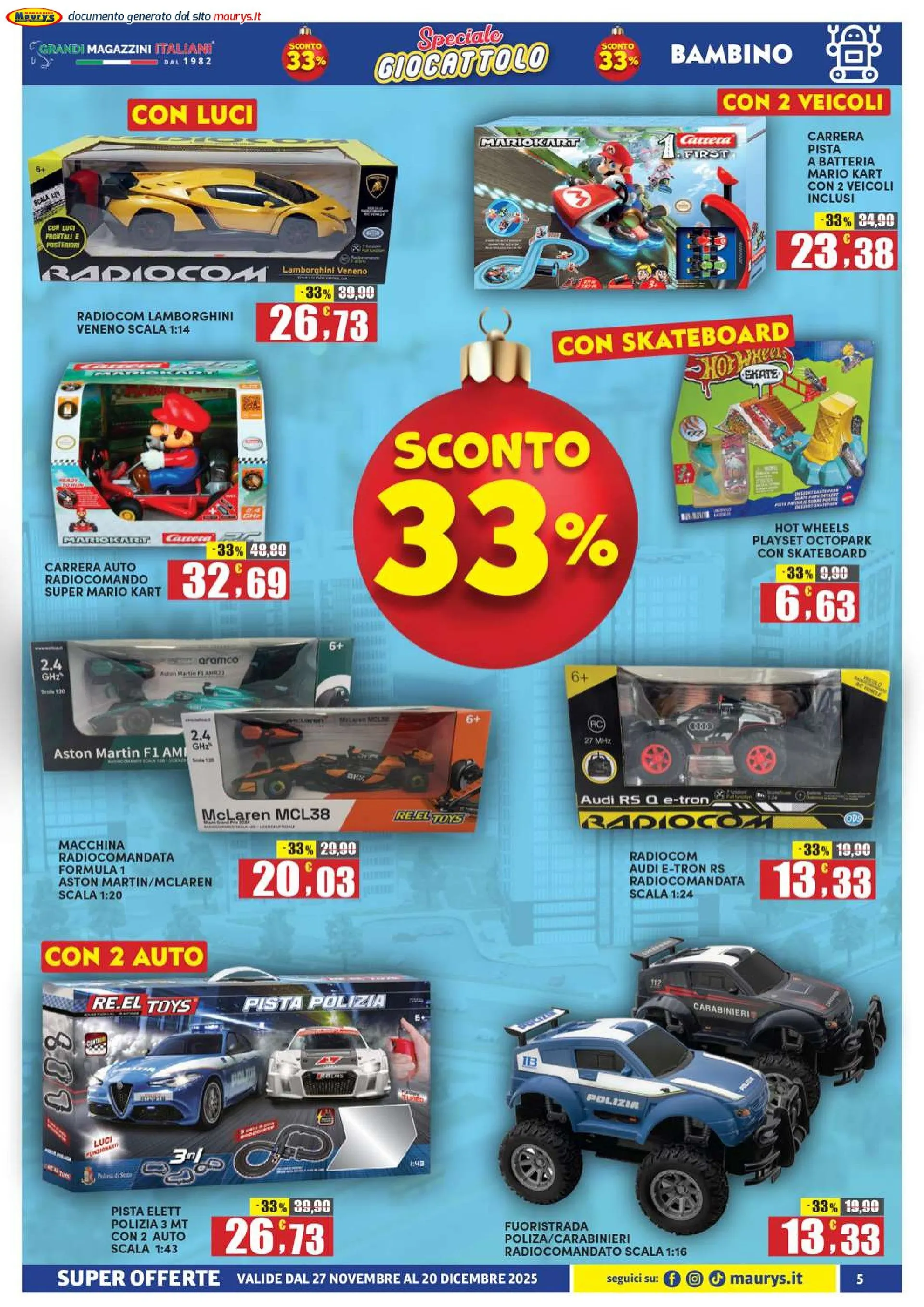 Maury's  Volantino da 27 novembre a 20 dicembre di 2025 - Pagina del volantino 5