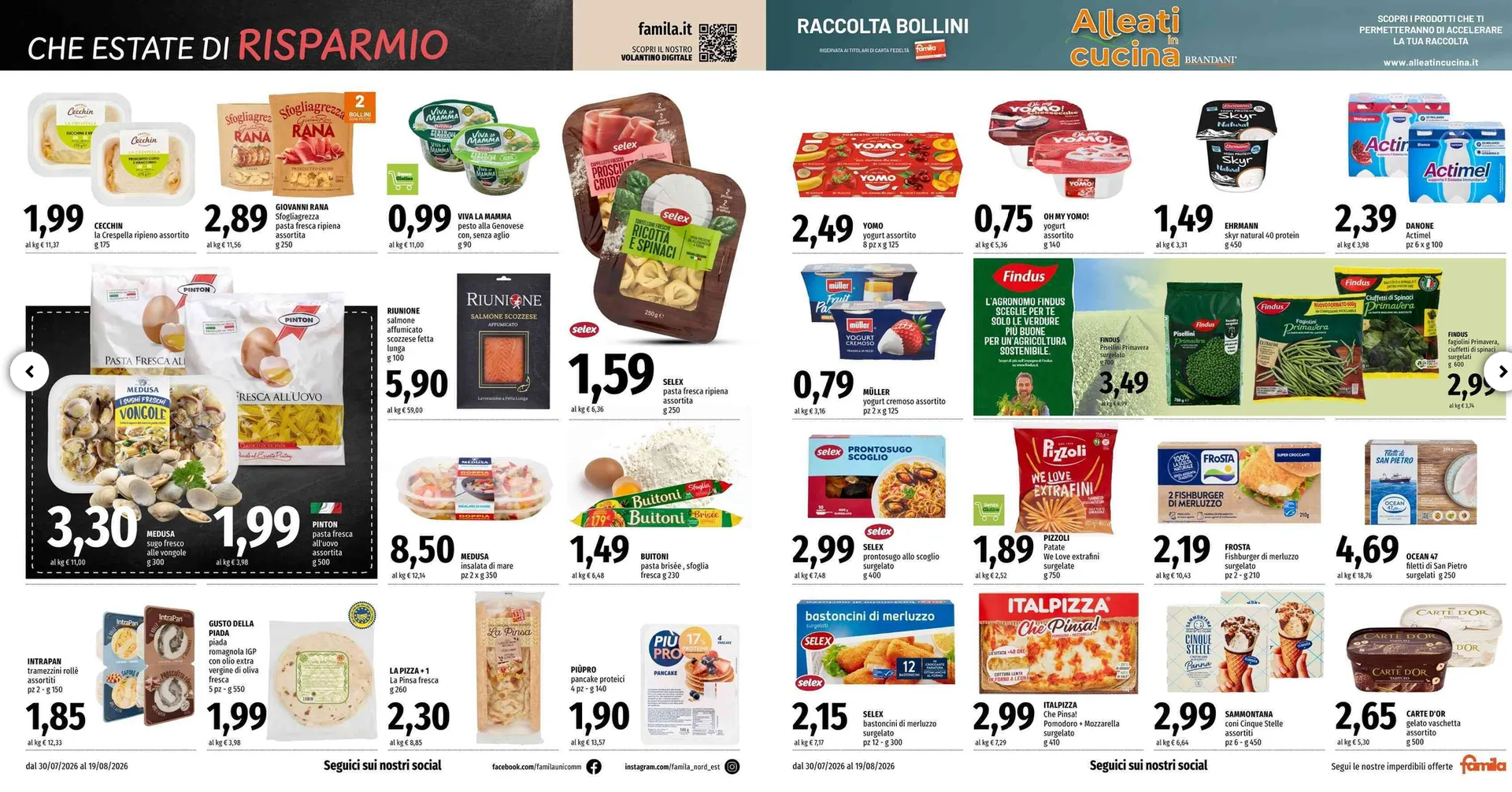 Volantini Famila Superstore da 30 luglio a 19 agosto di 2026 - Pagina del volantino 5