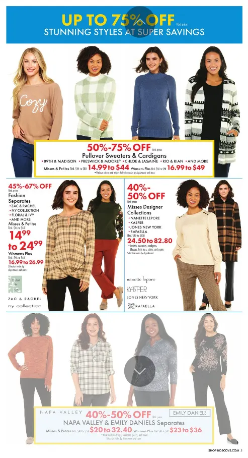 Weekly ad Boscov's Sales from November 6 to November 12 2025 - Page 5