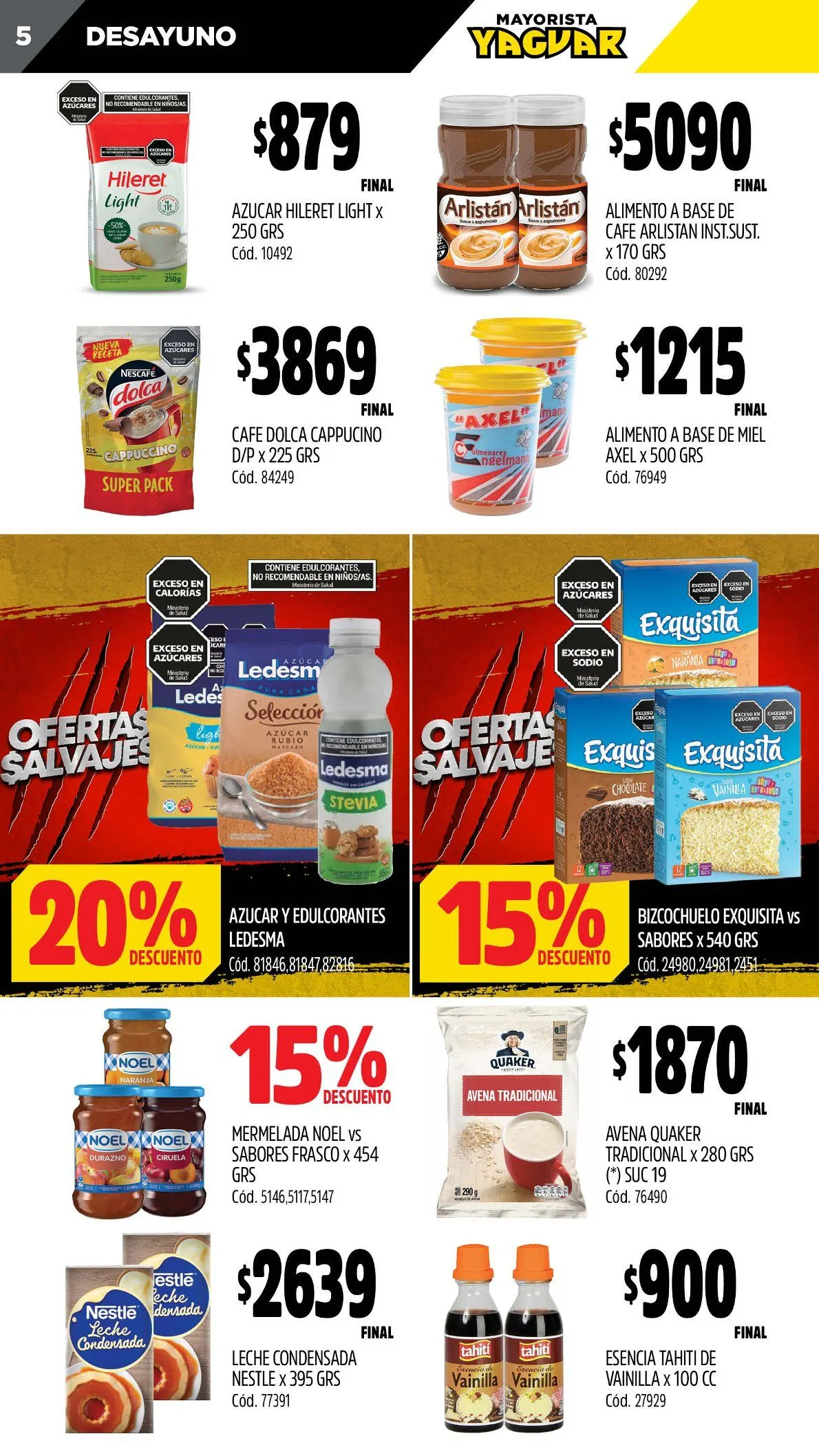 Ofertas de Yaguar Ofertas 6 de enero al 12 de enero 2025 - Página 5 del catálogo