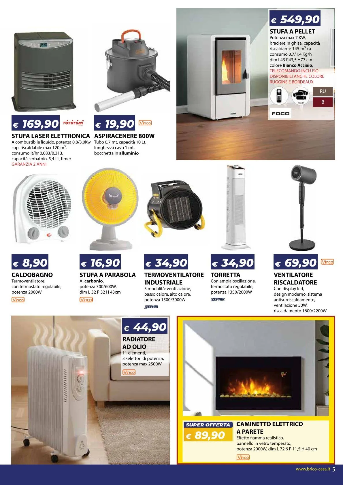 Bricocasa Volantino  da 28 novembre a 7 dicembre di 2025 - Pagina del volantino 5
