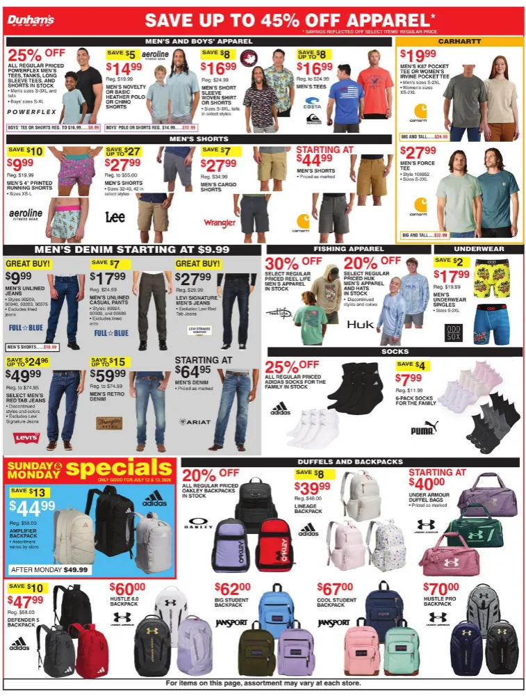 Weekly ad  Dunham's Sports Sales from July 11 to July 16 2026 - Page 5