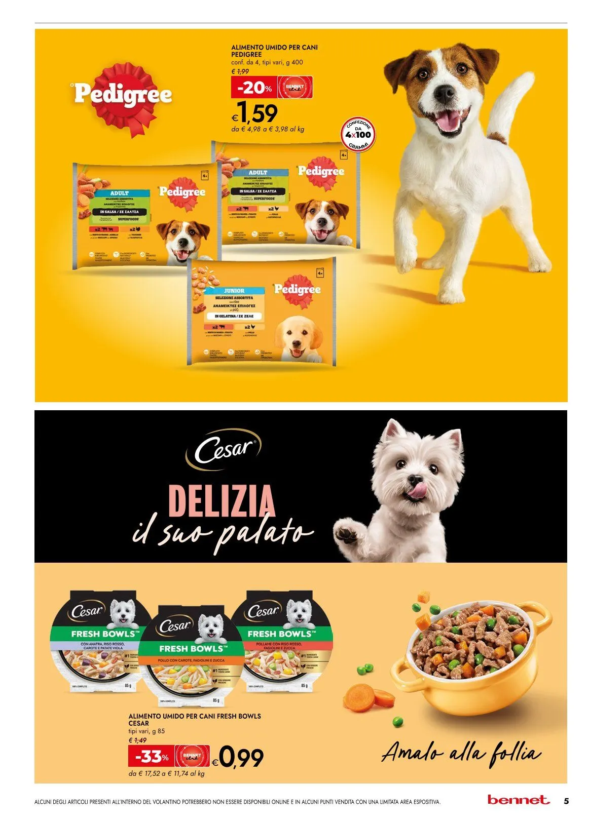 Volantini bennet da 7 aprile a 19 aprile di 2026 - Pagina del volantino 5