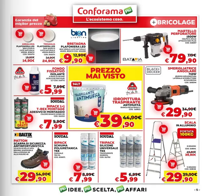 Volantini Conforama da 5 febbraio a 22 febbraio di 2026 - Pagina del volantino 5