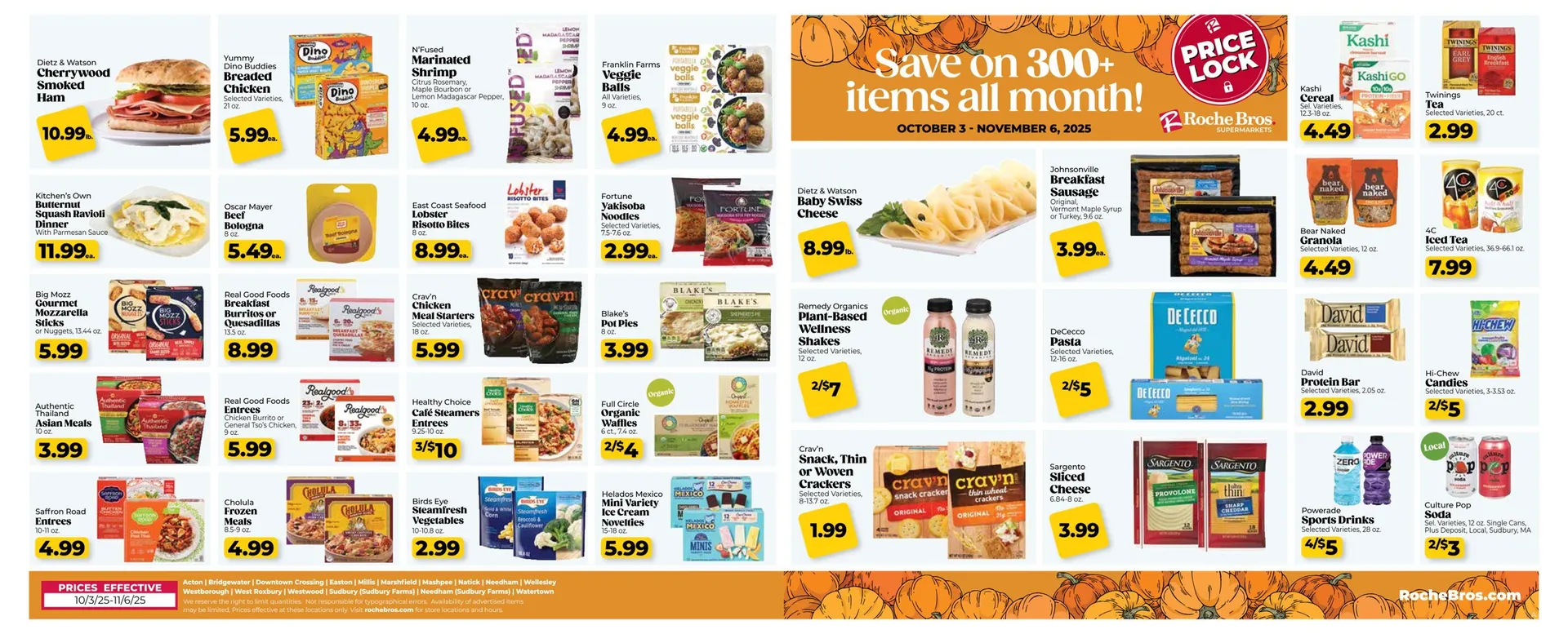 Weekly promotion Roche Bros. Sales spanning from October 3 to October 9 2025 - Page 5 for Catalogue 365