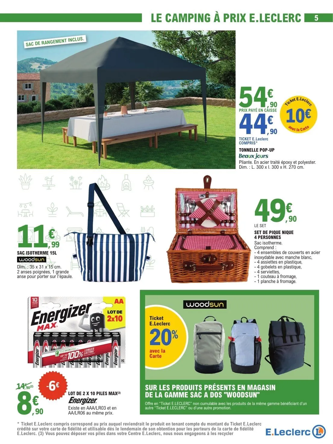 Catalogues E.Leclerc Brico du 2 juin au 20 juin 2026 - Catalogue page 5