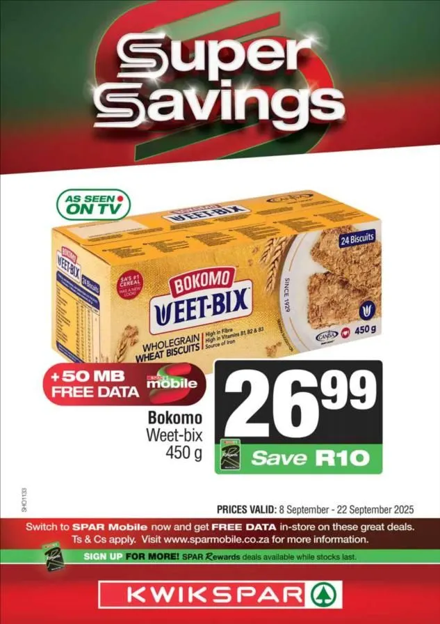 SPAR weekly ads from 8 September to 13 September 2025 - Catalogue Page 3