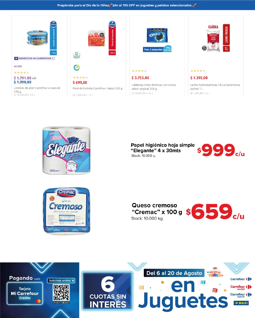 Ofertas de Carrefour Ofertas y descuentos 6 de agosto al 12 de agosto 2024 - Página 4 del catálogo