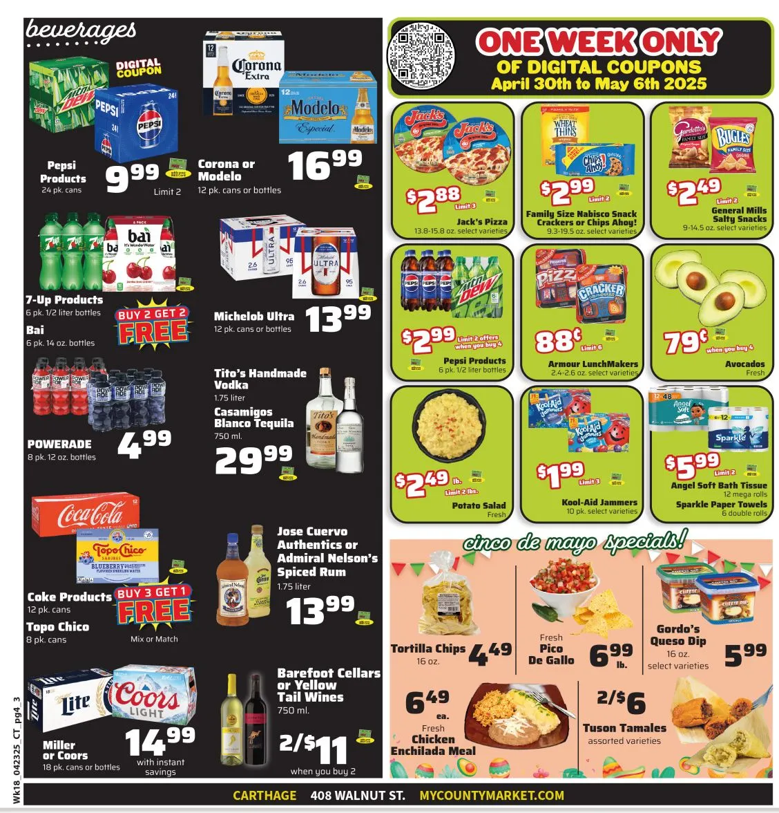 Weekly ad County Market Weekly Ad from April 23 to May 6 2025 - Page 4
