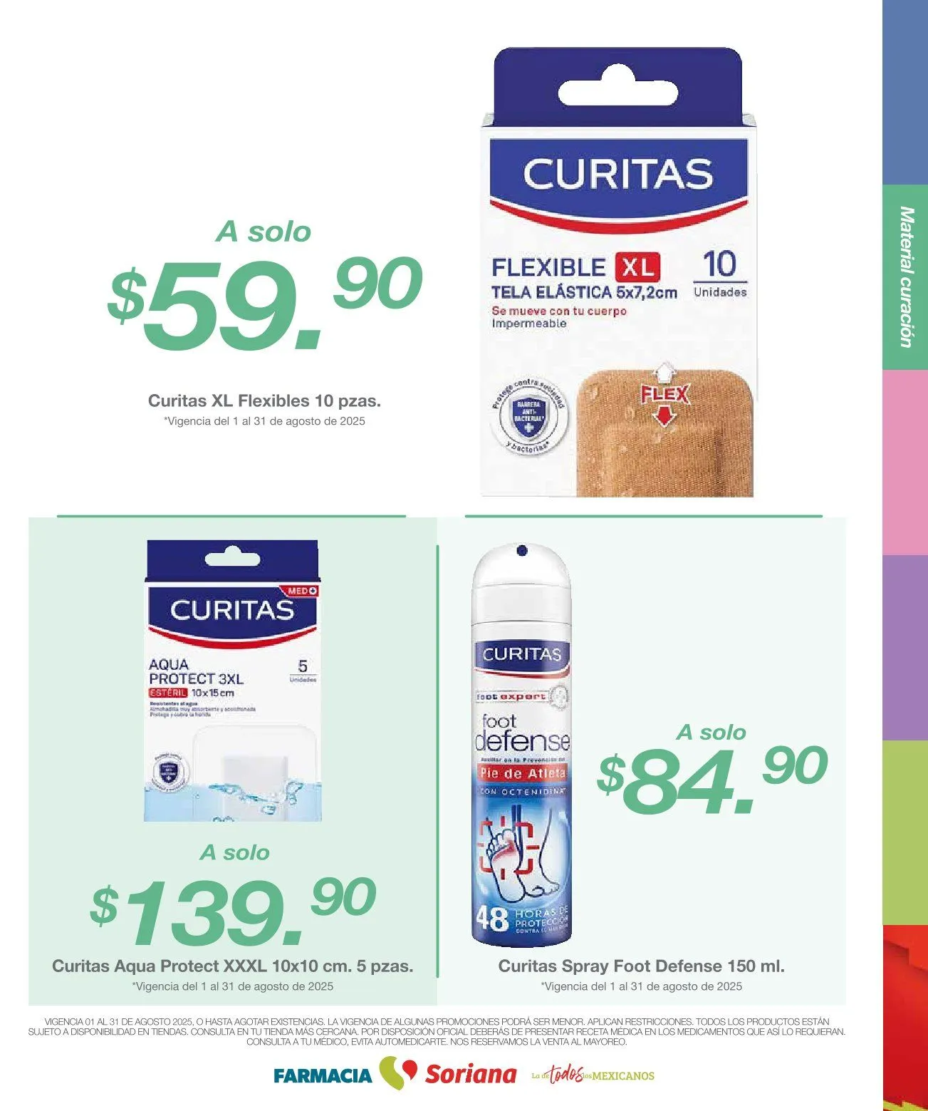 Catálogo de Soriana Ofertas Farmacia del Mes 1 de agosto al 31 de agosto 2025 - Pagina 5