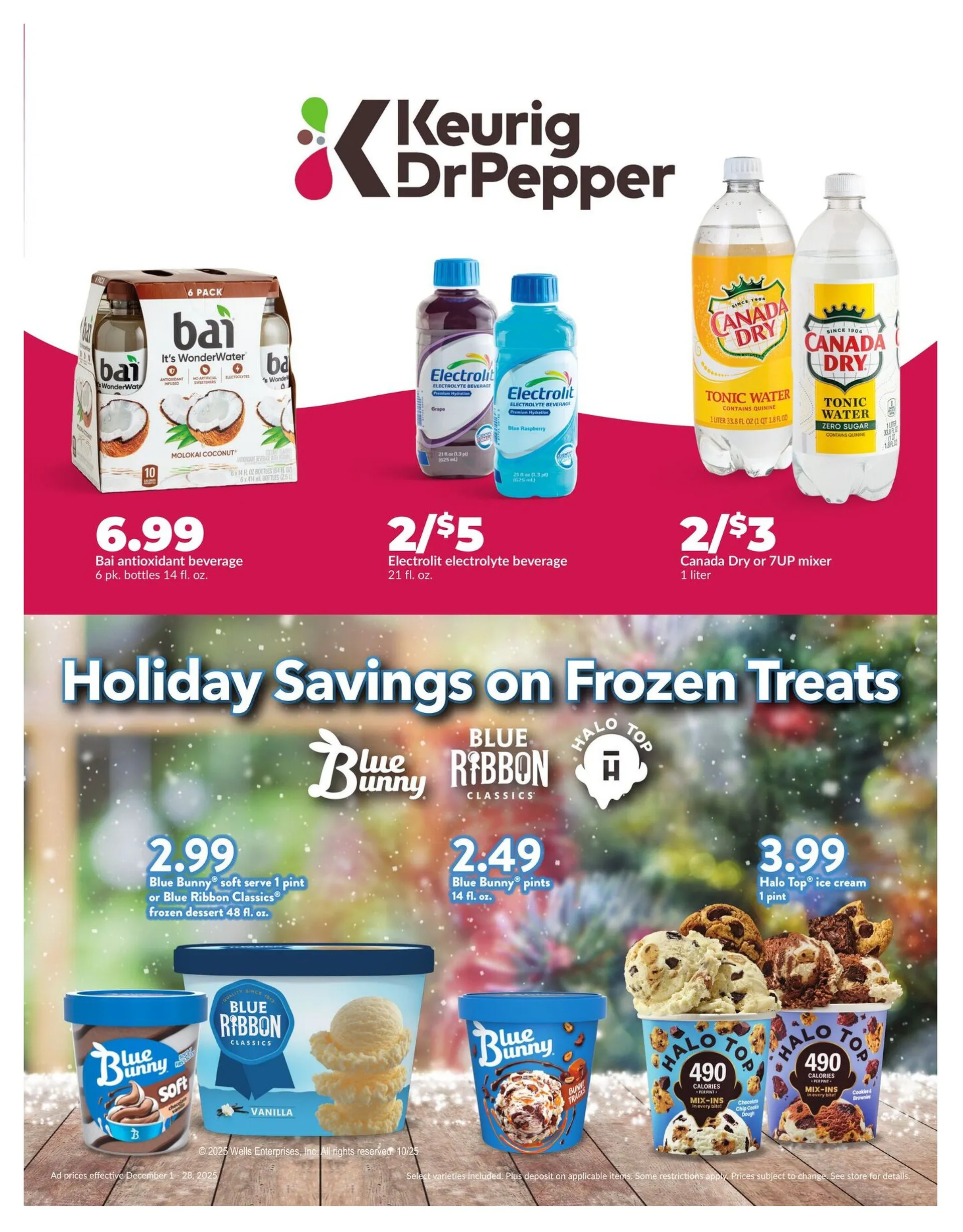Weekly promotion HyVee Sales spanning from December 1 to December 28 2025 - Page 5 for Catalogue 365