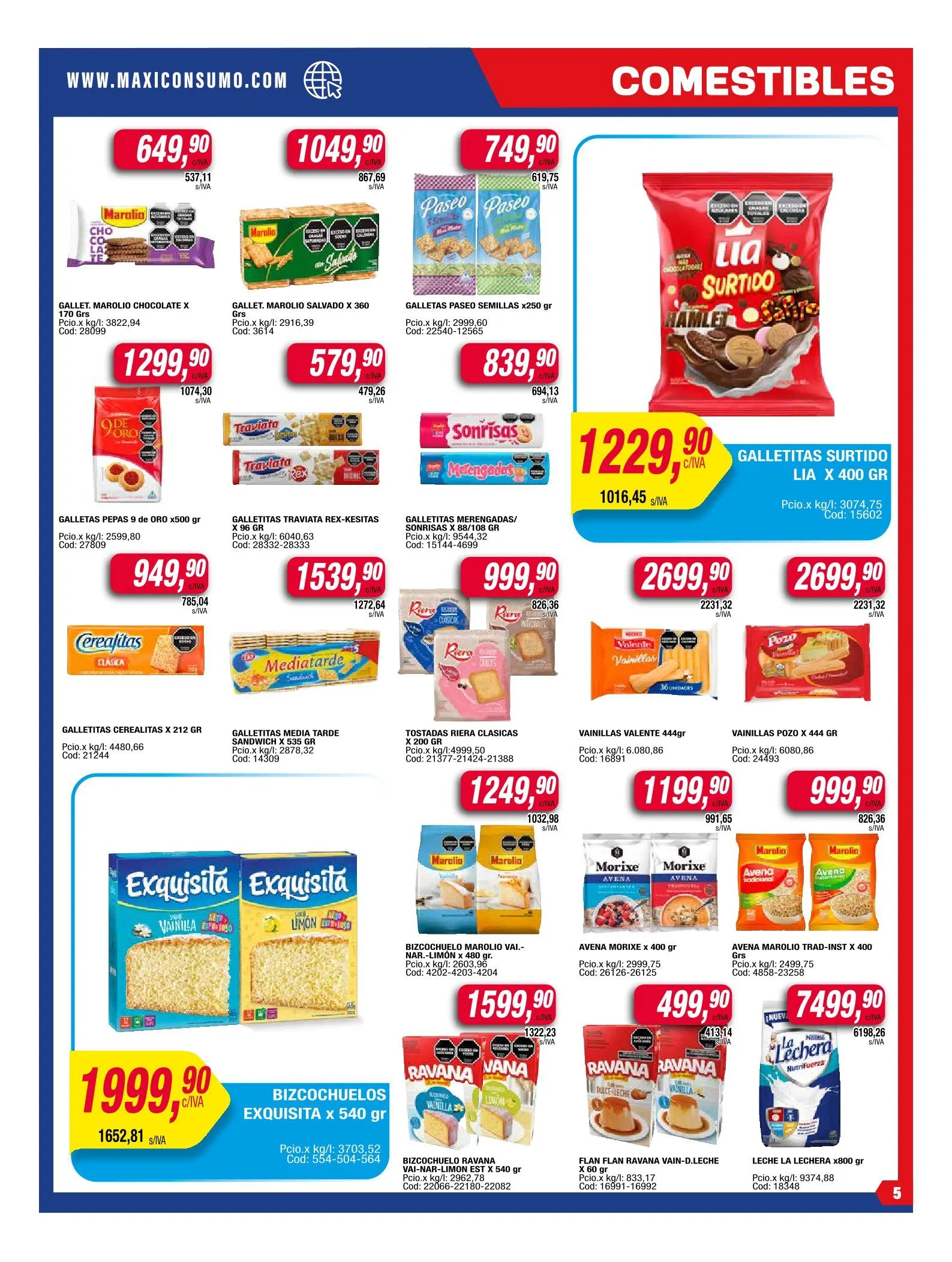 Ofertas de Ofertas Maxiconsumo 4 de agosto al 10 de agosto 2025 - Página 5 del catálogo