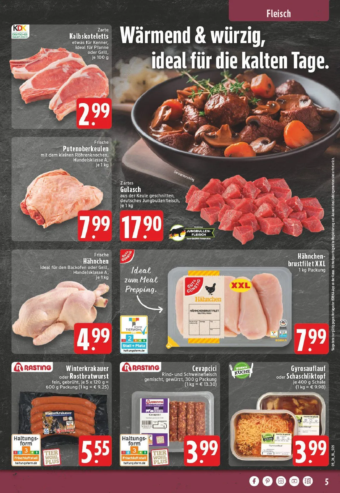 Edeka Angebote von 25. Januar bis 30. Januar 2026 - Prospekt seite 5