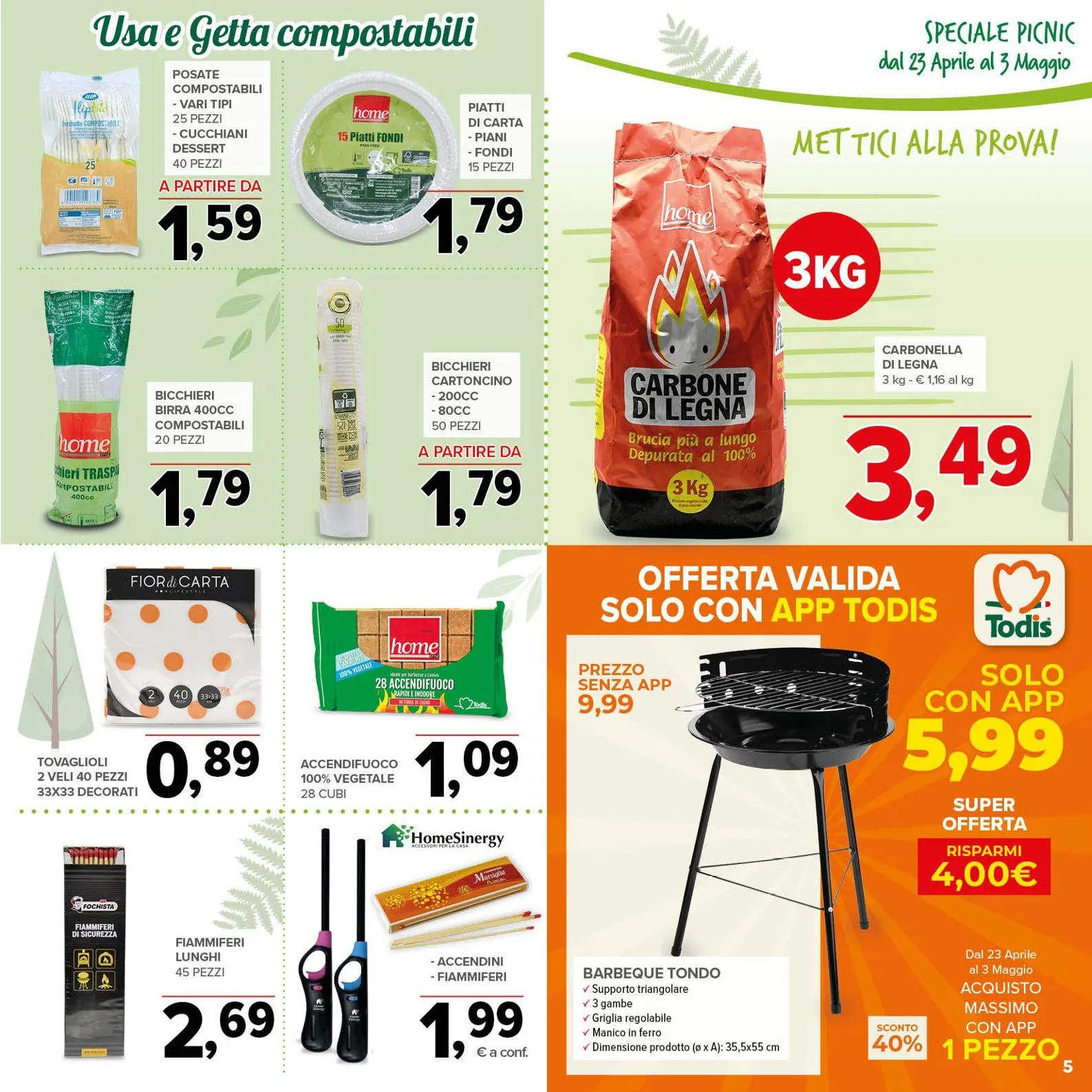 Volantini Todis da 23 aprile a 3 maggio di 2026 - Pagina del volantino 5